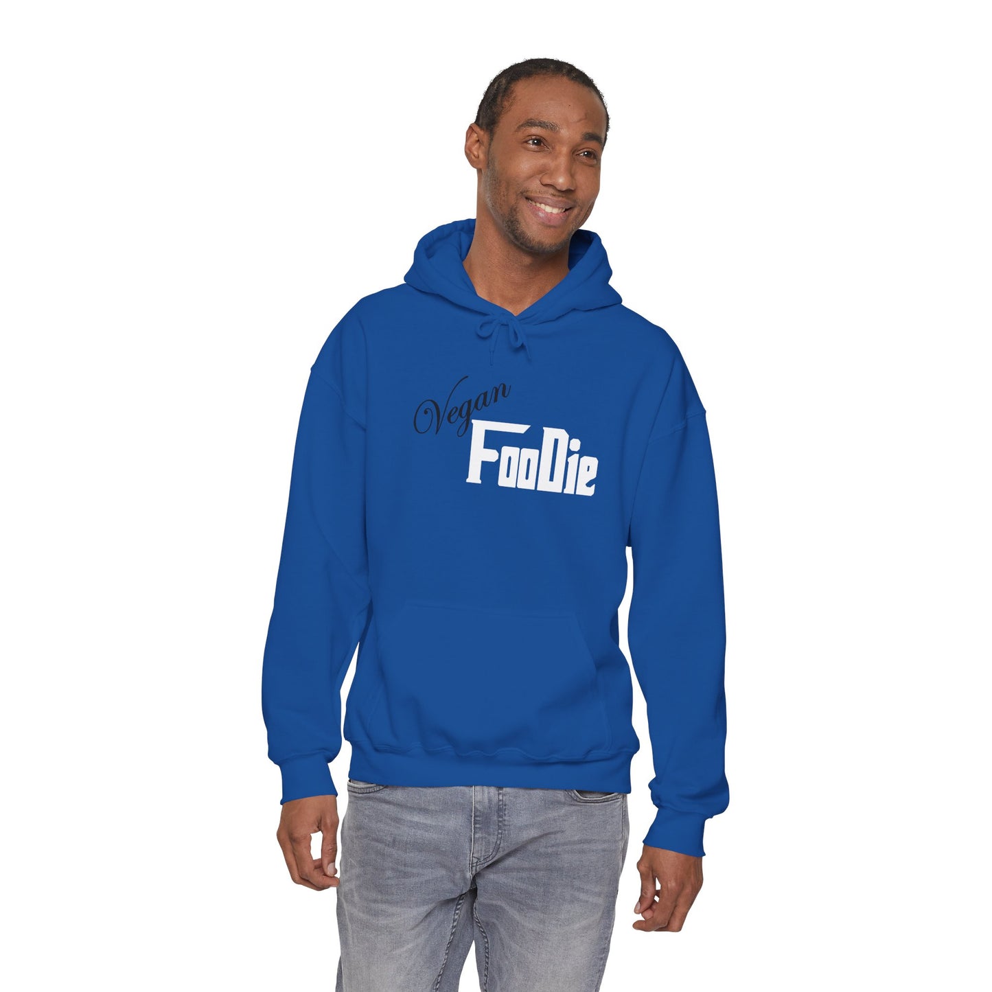 L.O.E.F Unisex Hooded Sweatshirt (White)