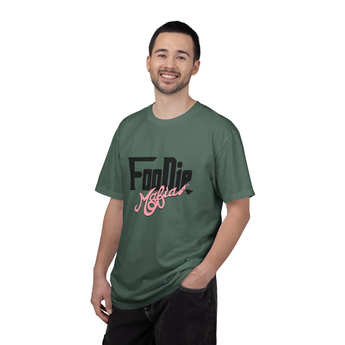 L.O.E.F Foodie Mafia Unisex Tee shirt (Soft Pink)