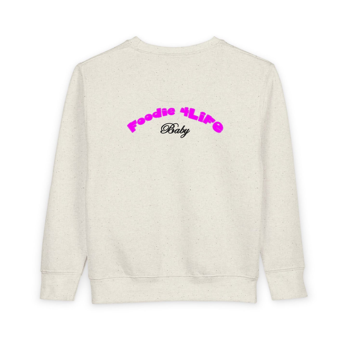 L.O.E.F Foodie 4Life Baby Sweatshirt  (Fuchsia)