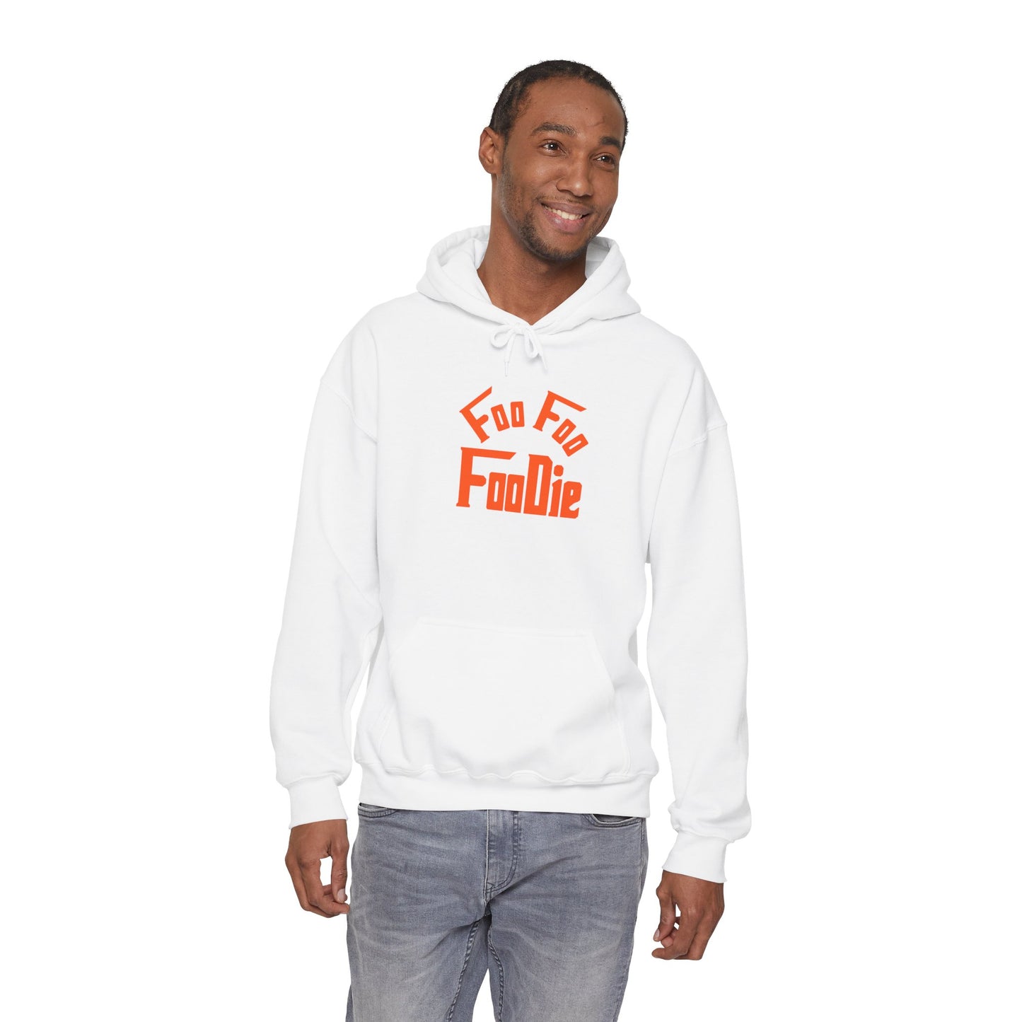 L.O.E.F Unisex Hooded Sweatshirt (Neon Orange)