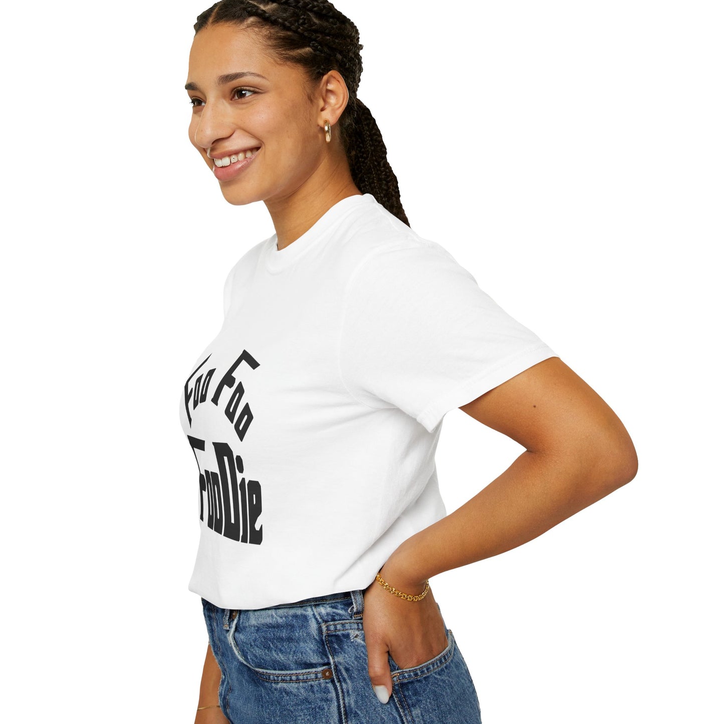 L.O.E.F FOO FOO FOODIE Unisex Tee shirt(Black)