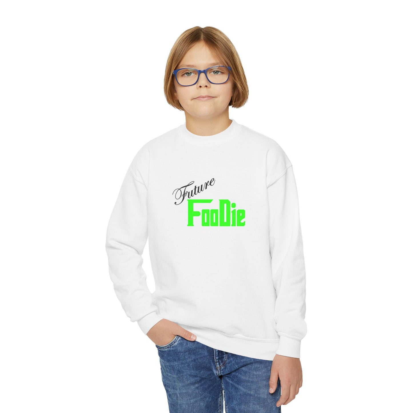 L.O.E.F Young Foodie Youth Sweatshirt (Neon Green)
