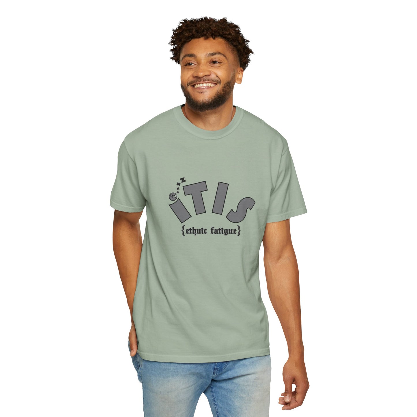 L.O.E.F ITIS Unisex Tee shirt (Gray)