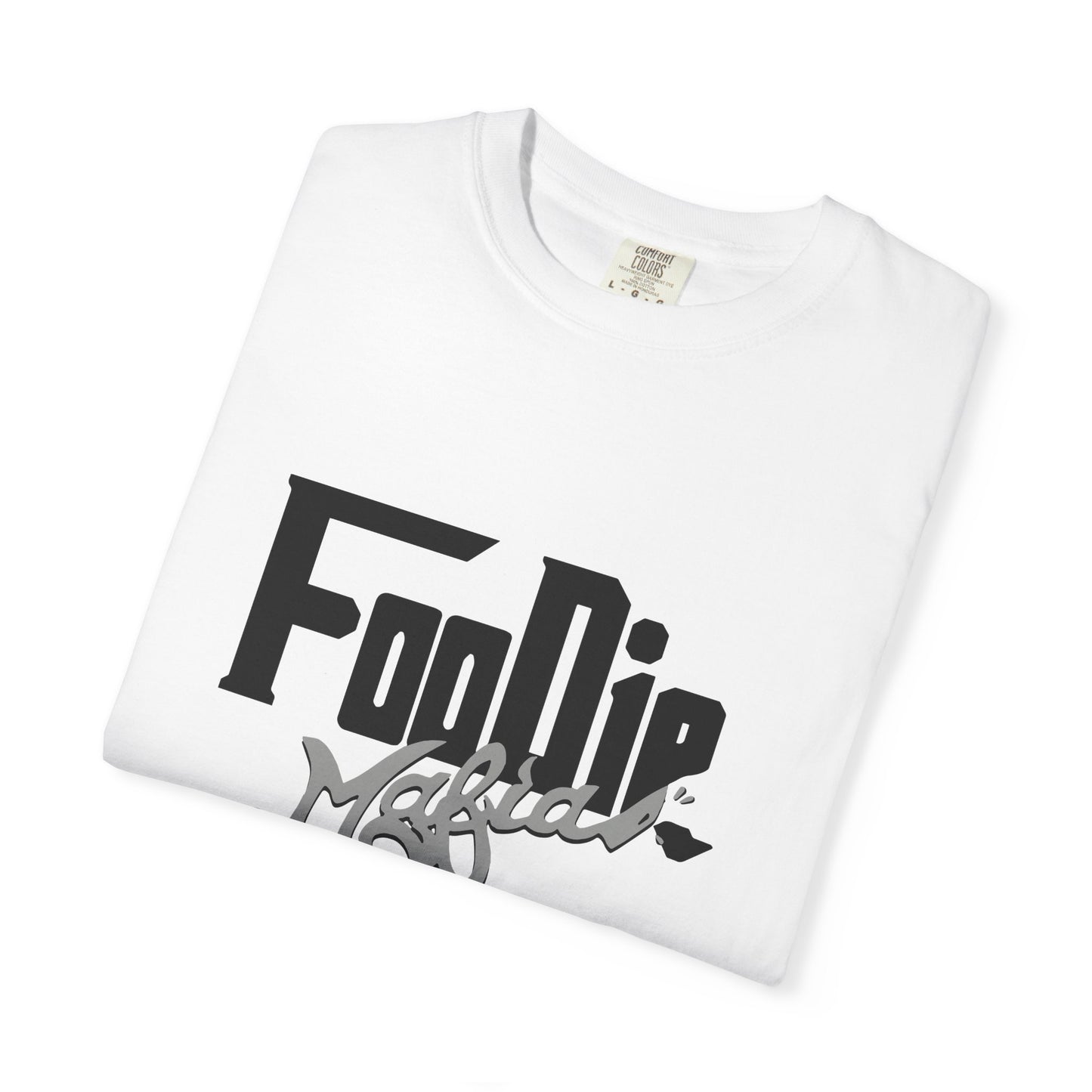 L.O.E.F Foodie Mafia Unisex Tee shirt (Metallic Grey)