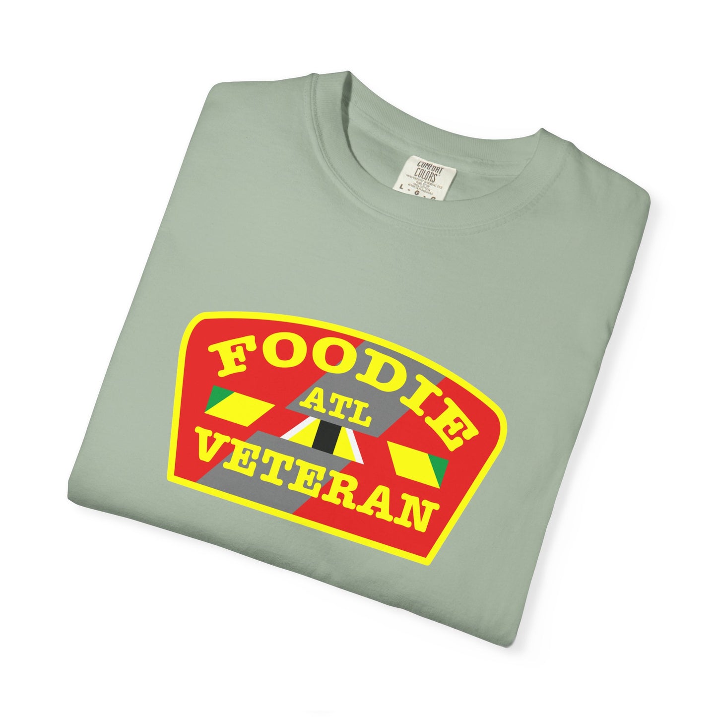L.O.E.F Foodie Veteran ATL Unisex Tee Shirt (Yellow)