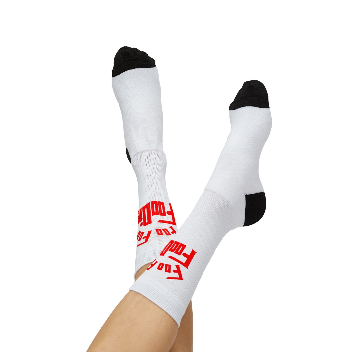 L.O.E.F Foo Foo Foodie Socks (Fiery Red)