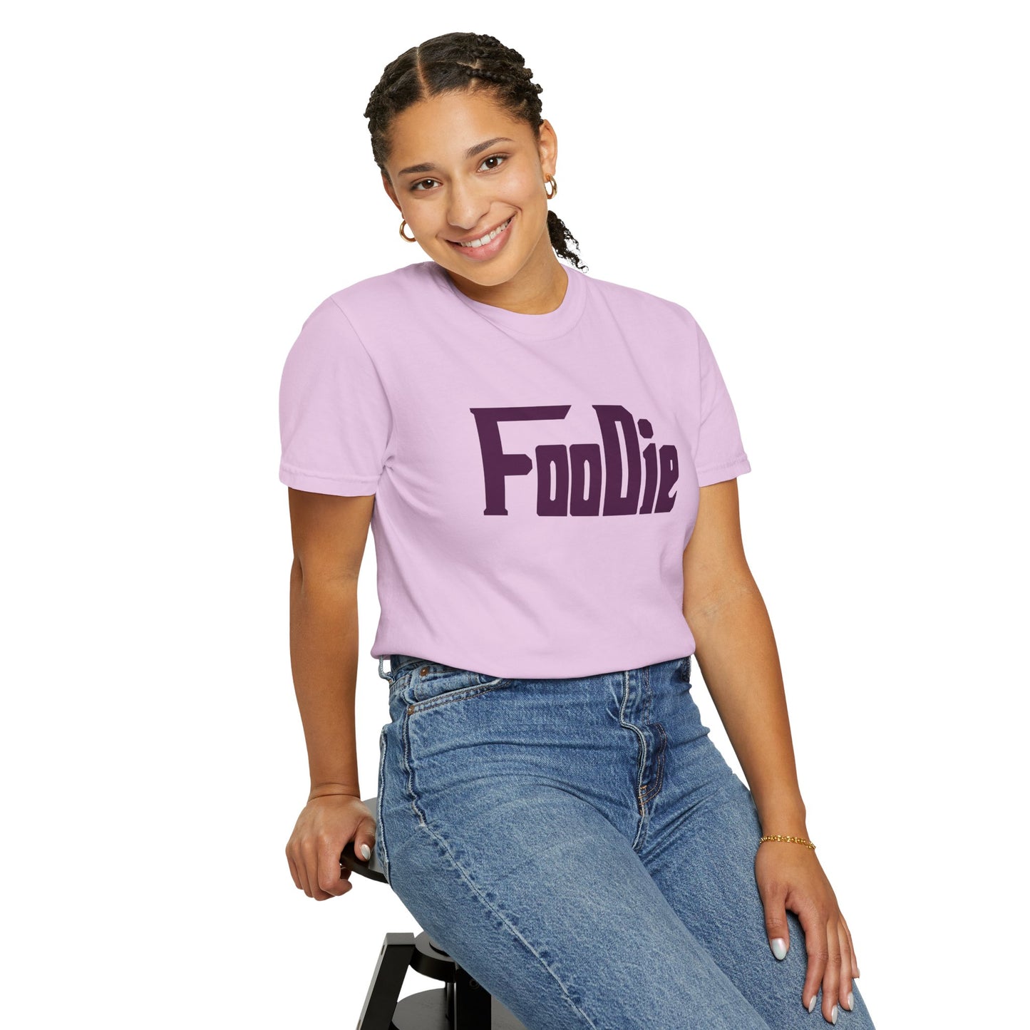 L.O.E.F Foodie Unisex Tee Shirt (Deep Purple)