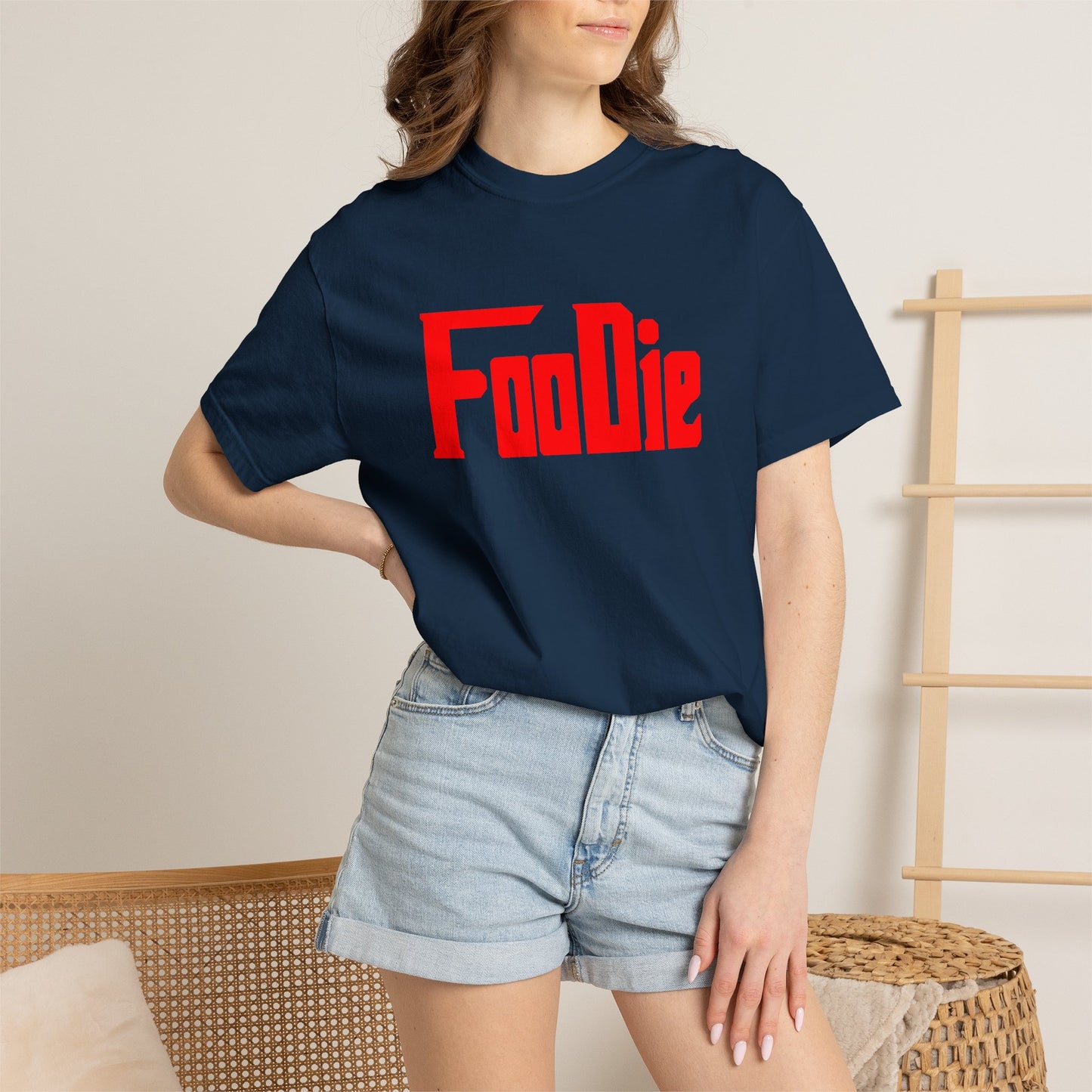 L.O.E.F Foodie Unisex Tee Shirt (Fiery Red)