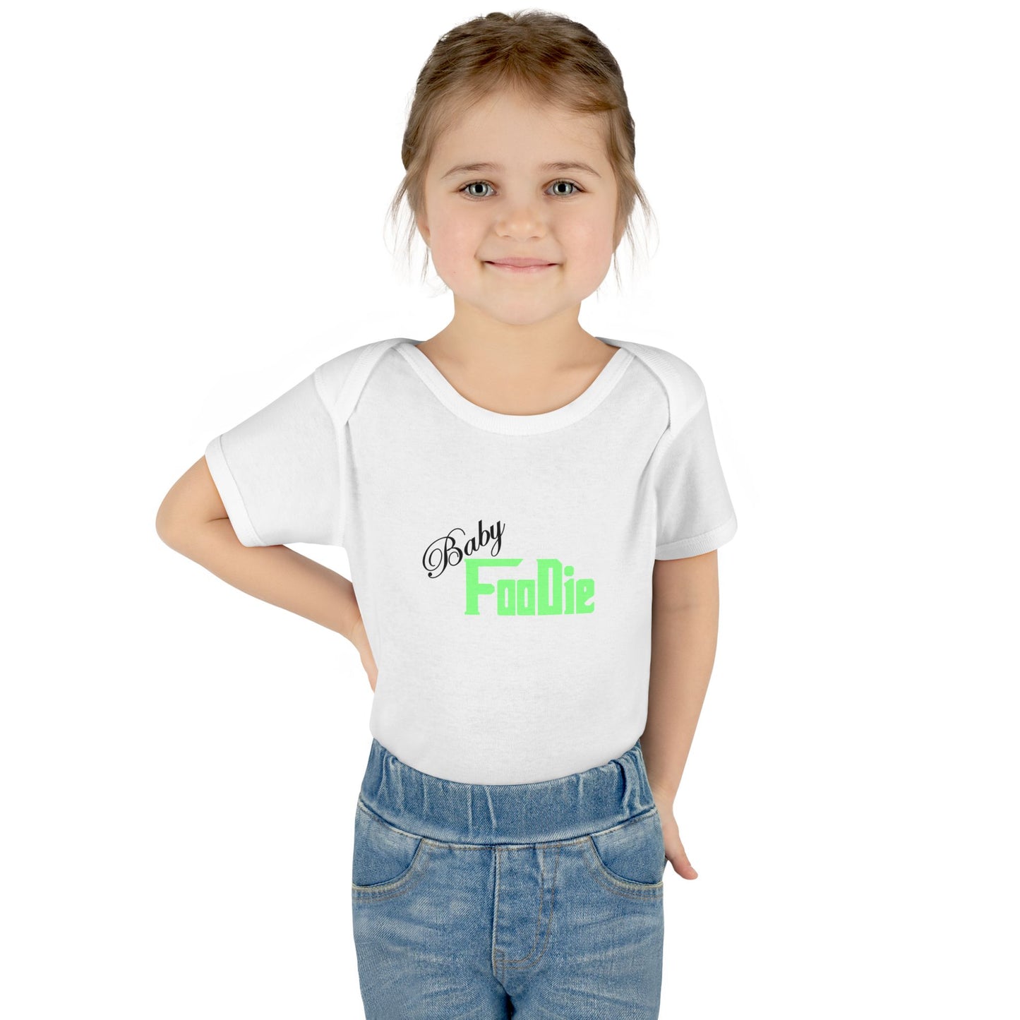 L.O.E.F Future Foodie Toddler Bodysuit (Mint Green)