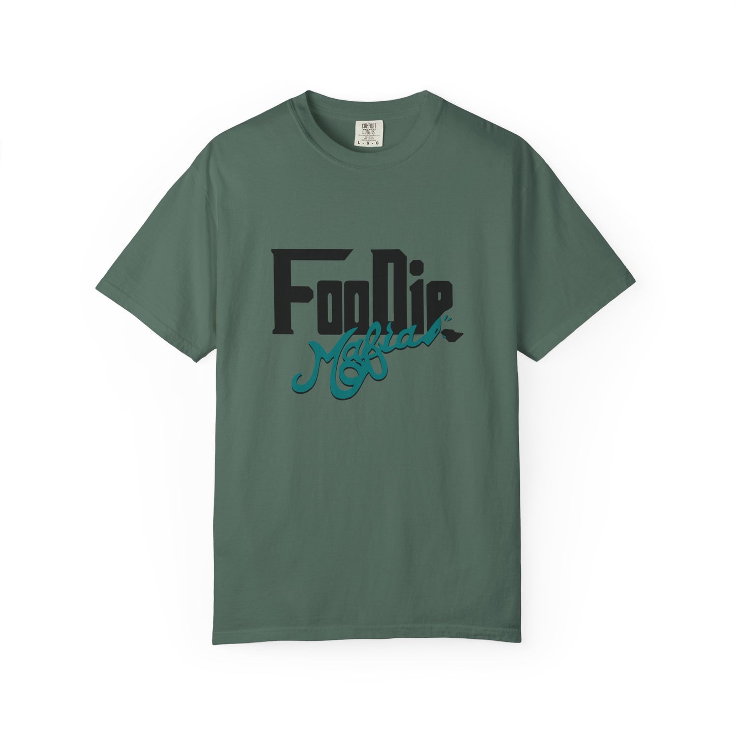 L.O.E.F Foodie Mafia Unisex Tee shirt (Teal)