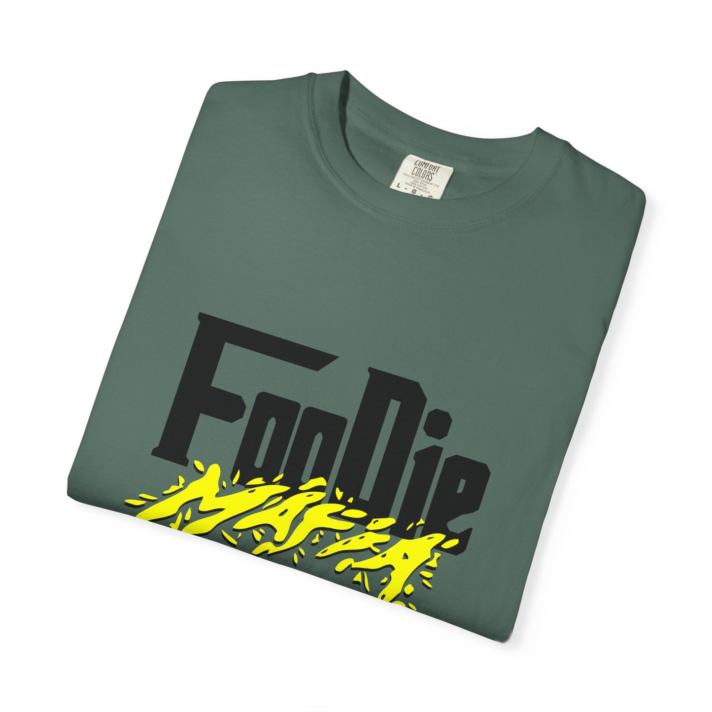 L.O.E.F Foodie Mafia Unisex Tee Shirt (Bright Yellow)