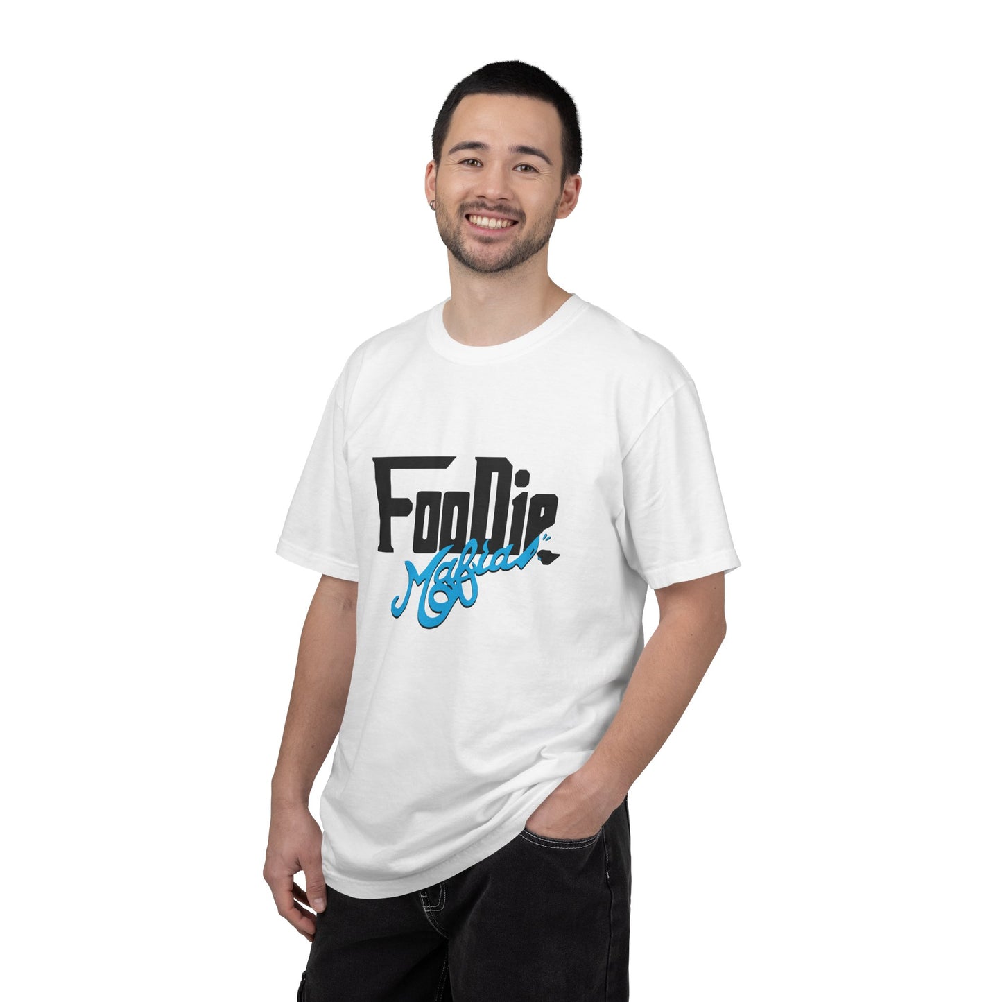L.O.E.F Foodie Mafia Unisex Tee shirt (Sky Blue)