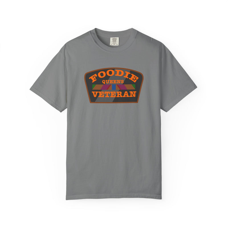 L.O.E.F Foodie Veteran QUEENS Unisex Tee Shirt (Orange)