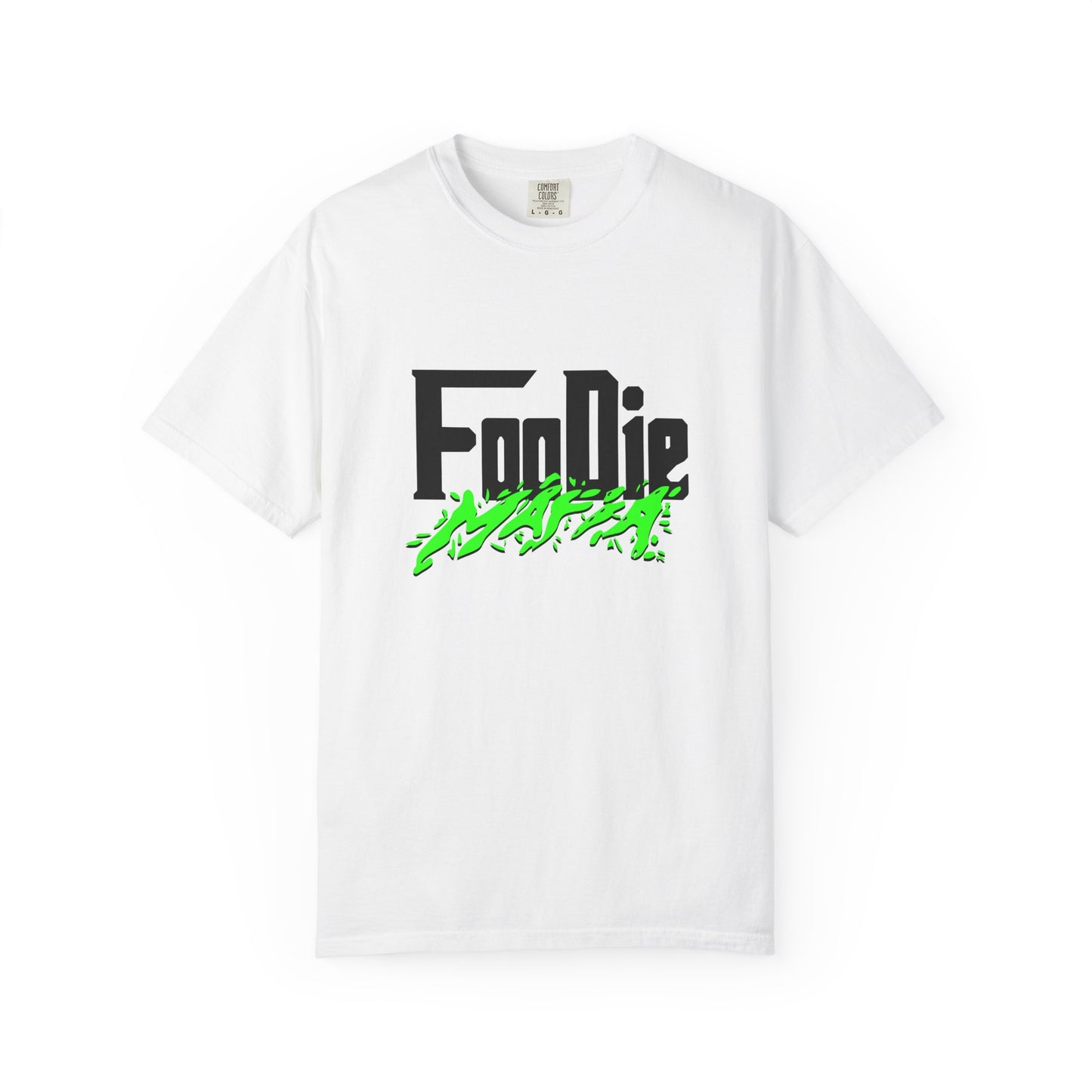 L.O.E.F Foodie Mafia Tee Shirt (Neon Green)