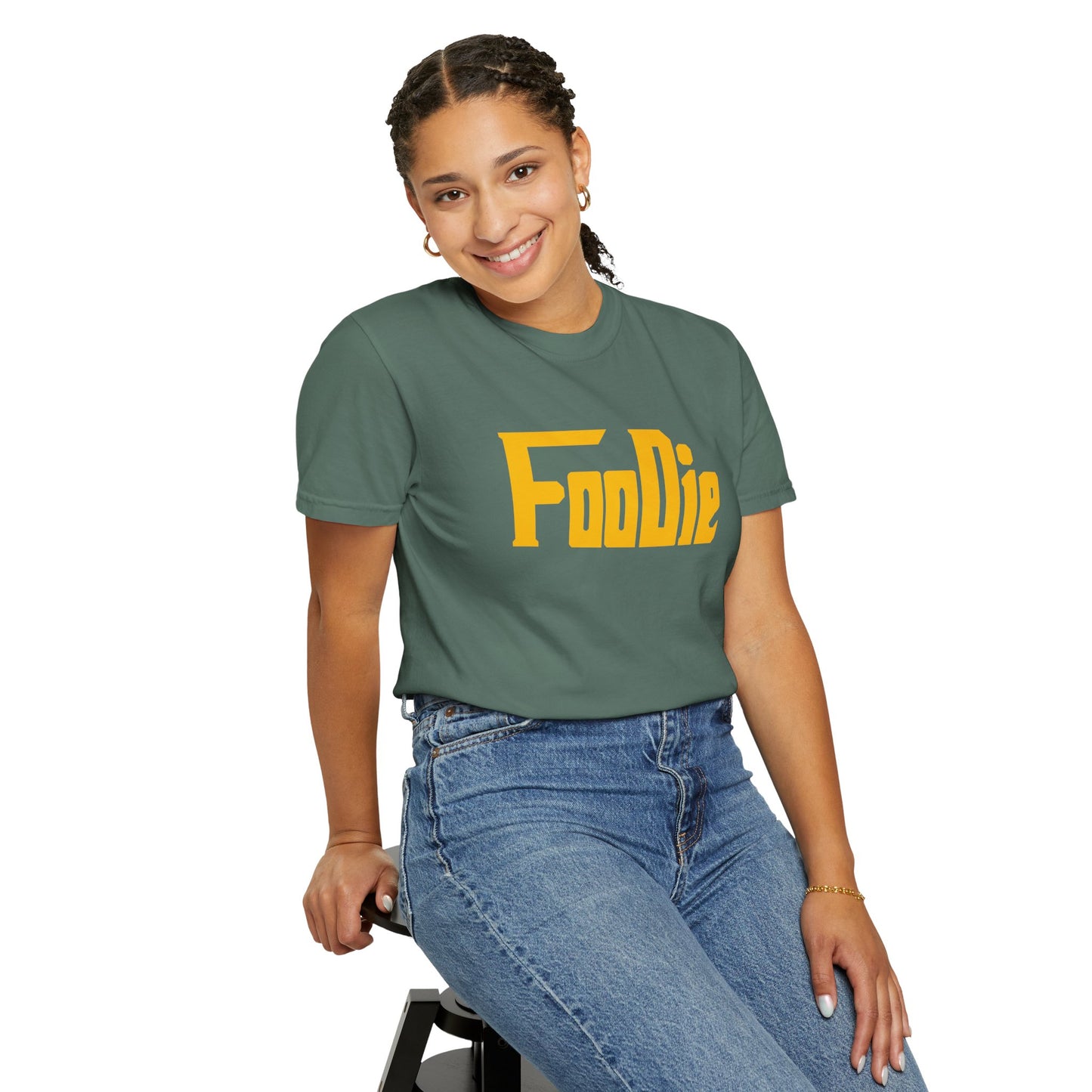 L.O.E.F Foodie Unisex Tee Shirt (Dark Yellow)