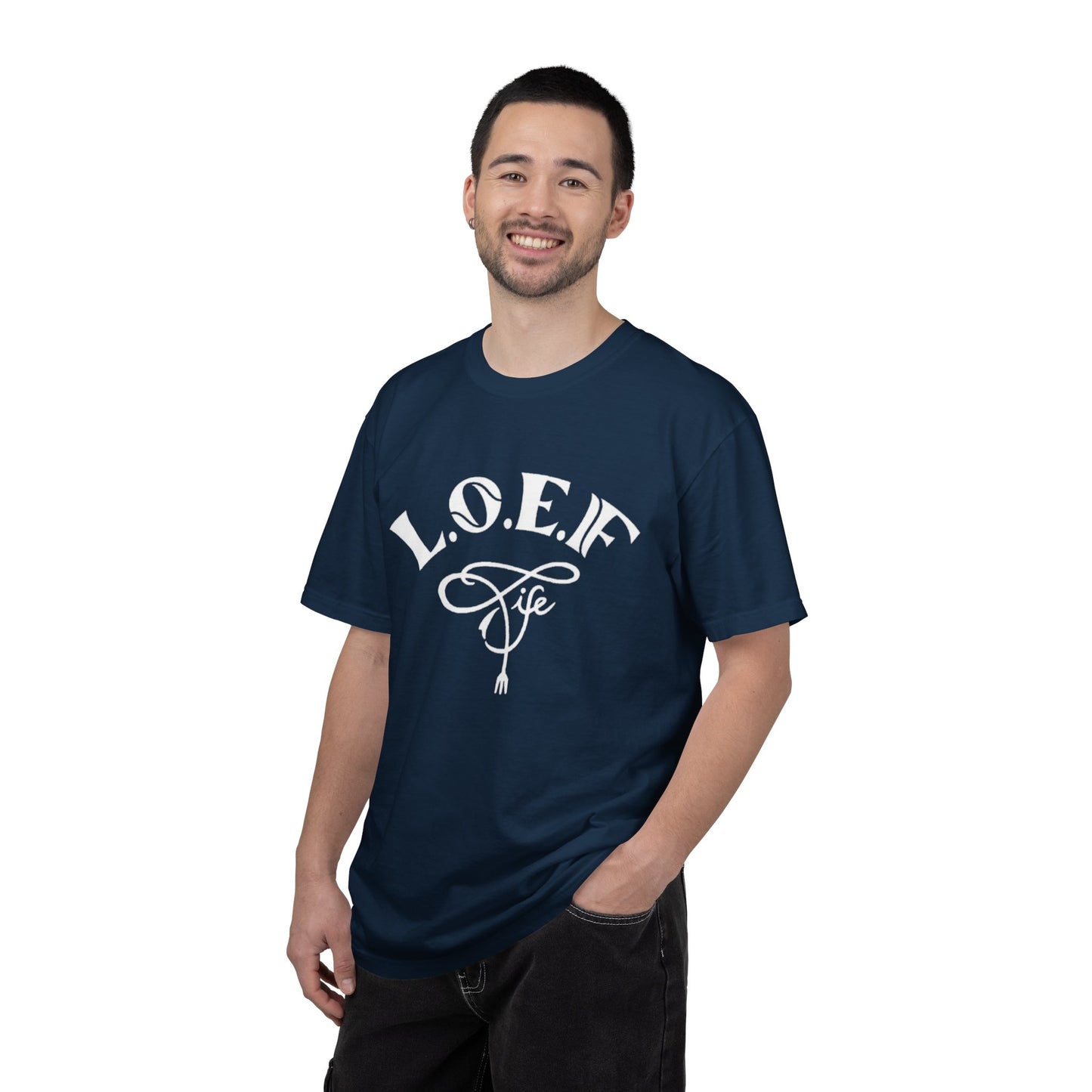 L.O.E.F Life Unisex Tee Shirt (White)