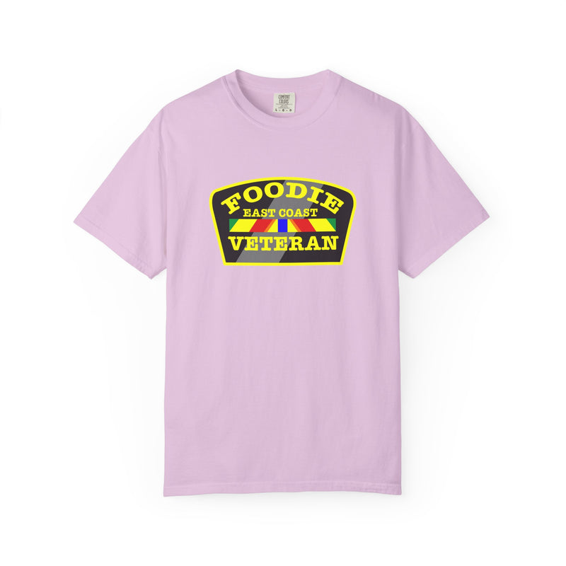 L.O.E.F Foodie Veteran EAST COAST Unisex Tee Shirt (Yellow)