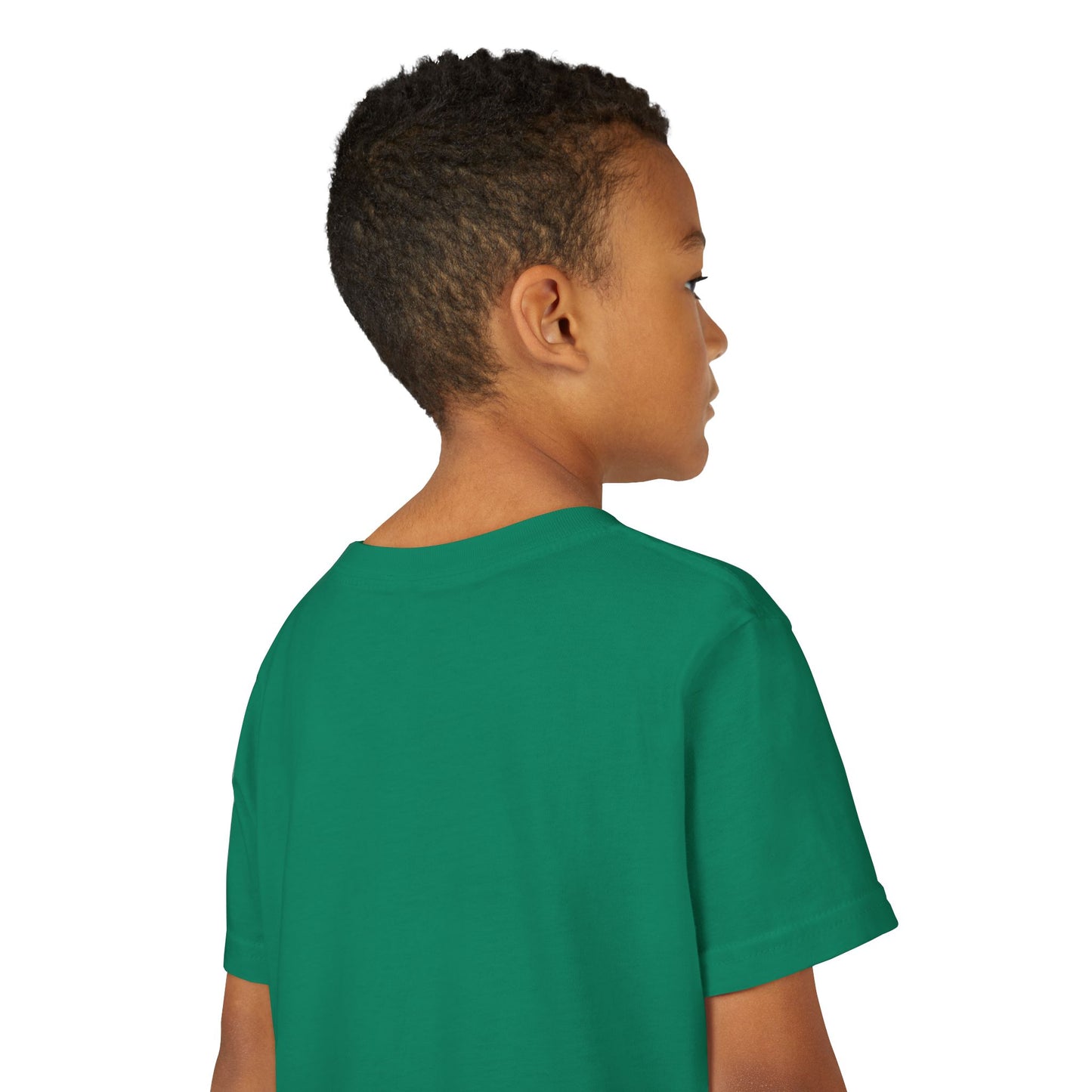 L.O.E.F Foodie Veteran In Training Kids Tee Shirt (Neon Green)