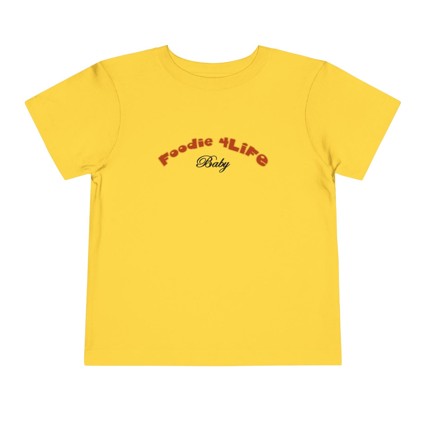 L.O.E.F Foodie 4Life Baby Tee Shirt  (Rust)