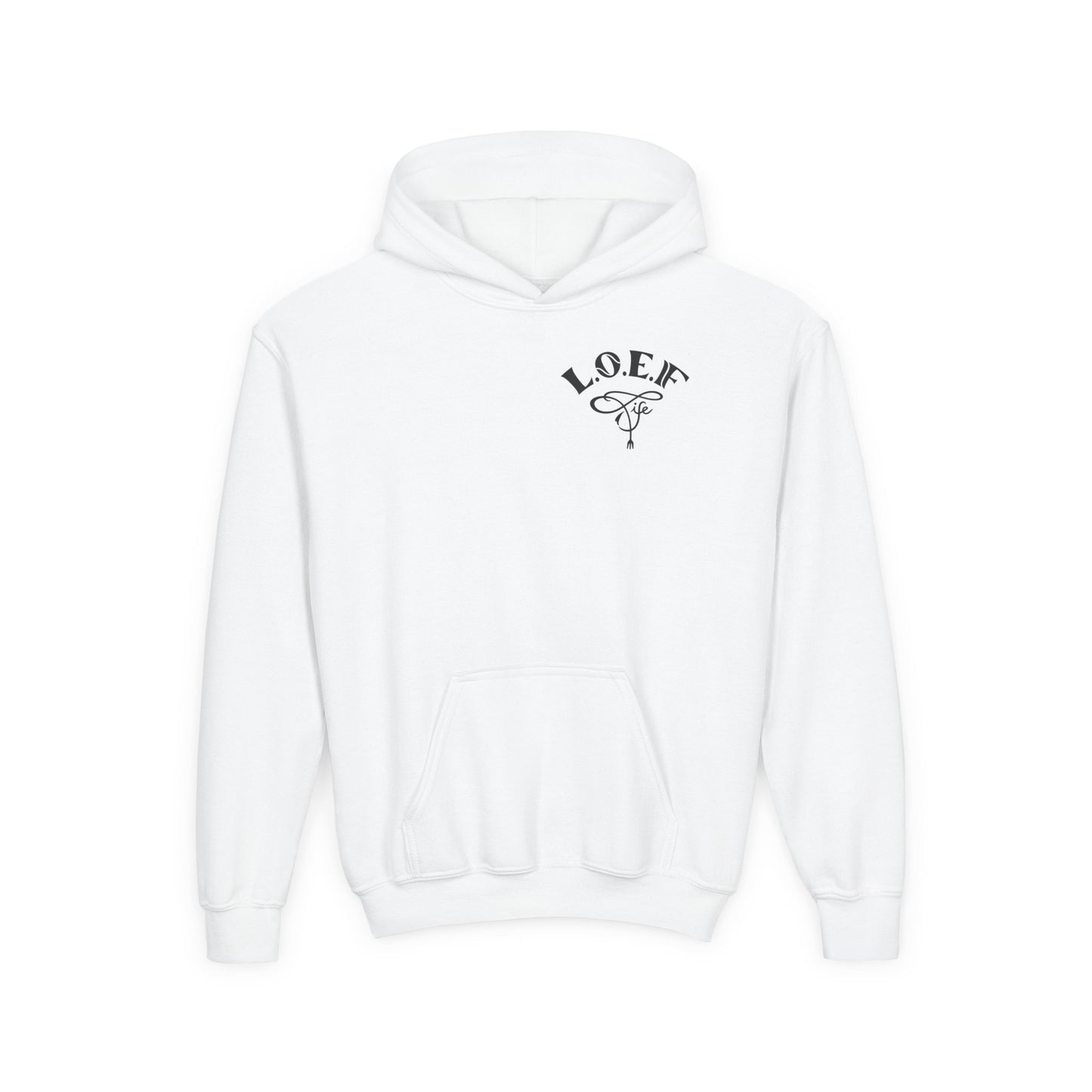 L.O.E.F Foodie 4Life Young Hoodie (Fiery Red)