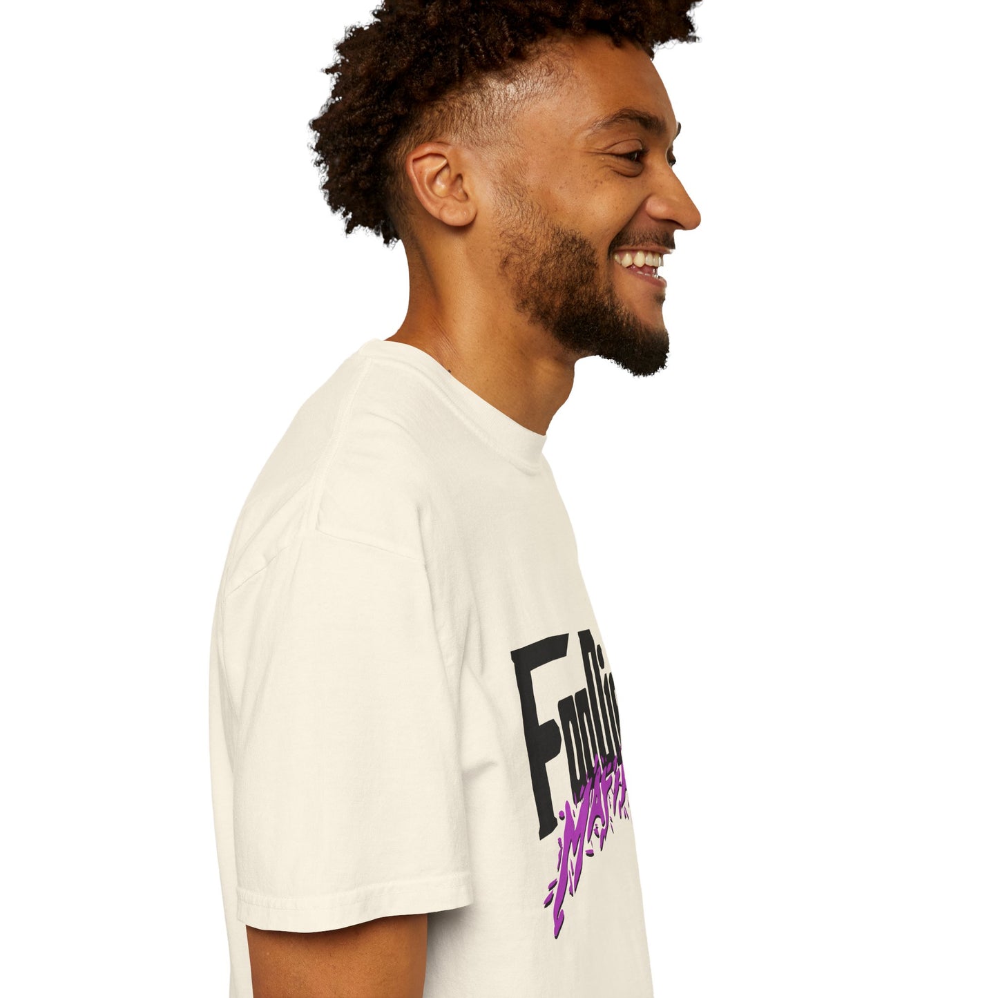 L.O.E.F Foodie Mafia Unisex Tee Shirt (Bright Purple)