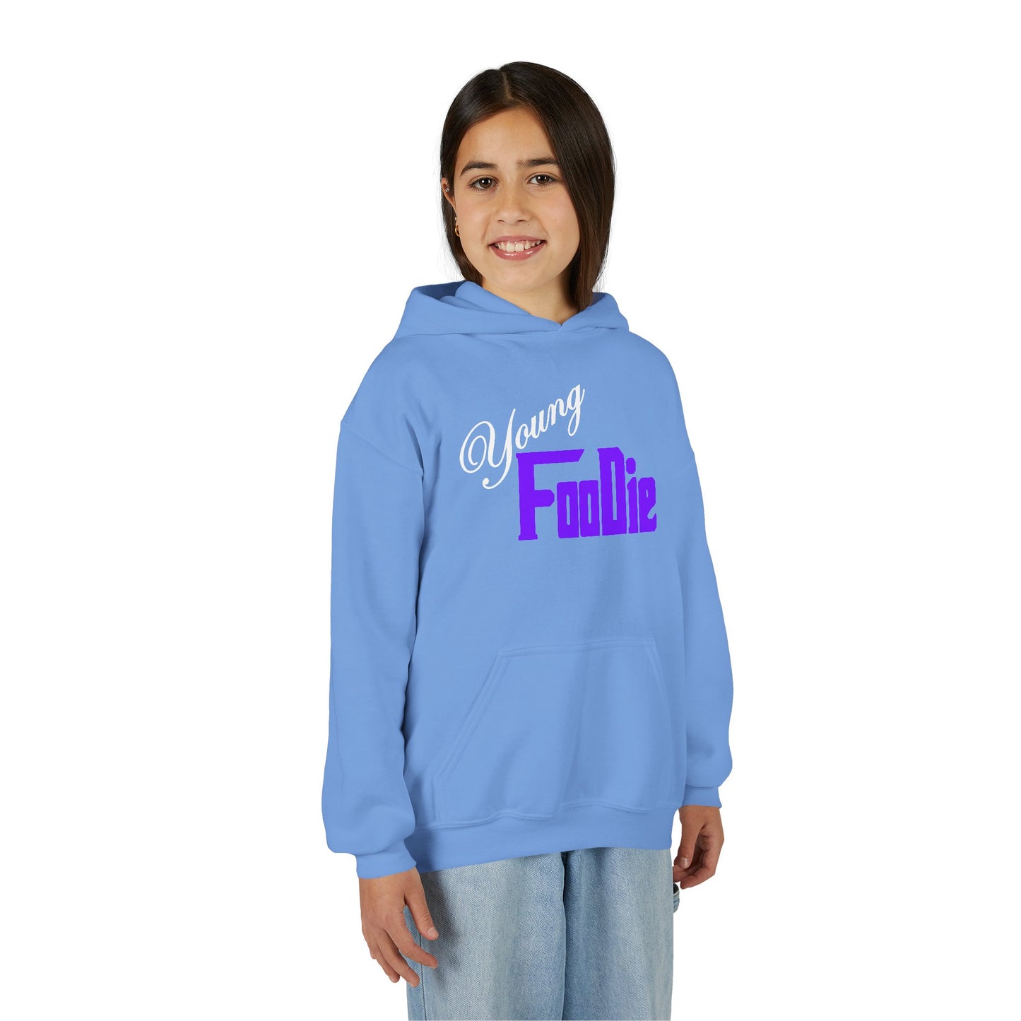 L.O.E.F Young Foodie Youth Hooded Sweatshirt (Violet)