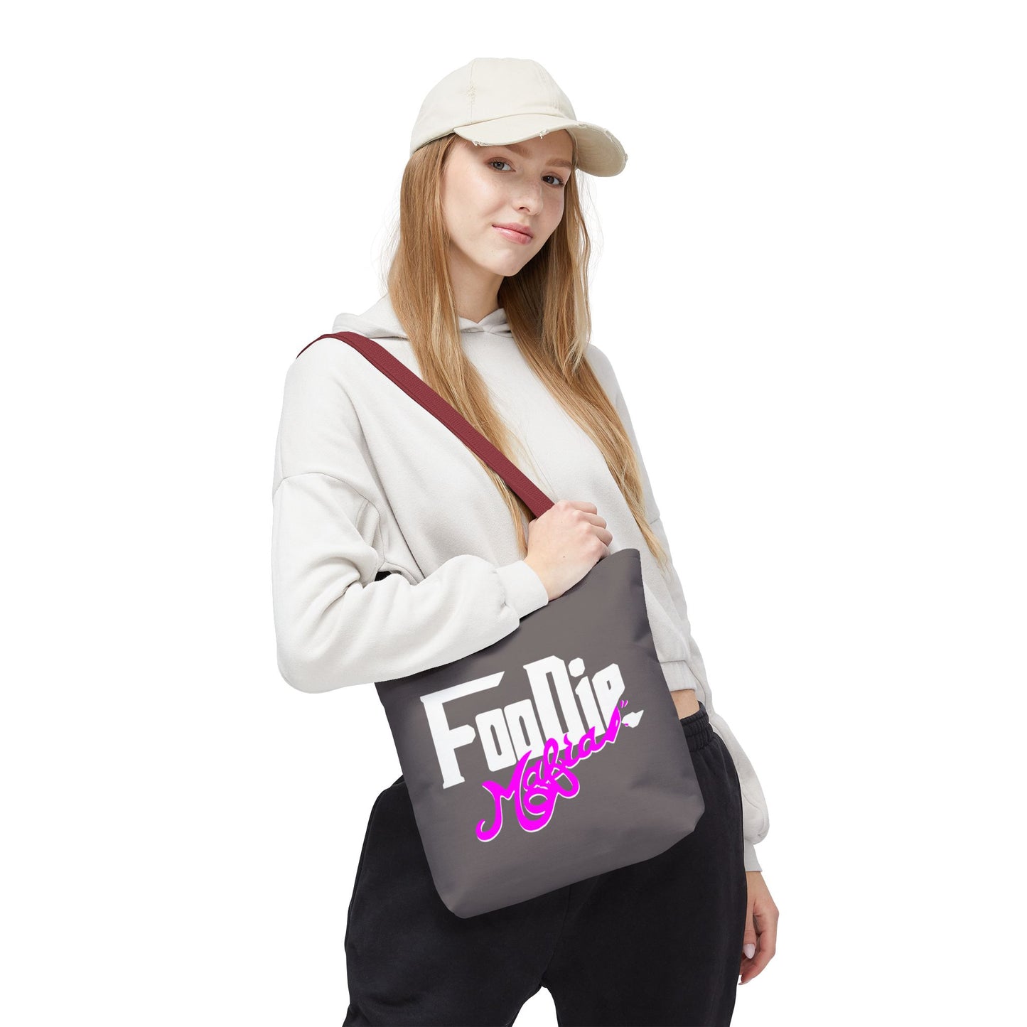 L.O.E.F Foodie Mafia Tote Bag (Pink)