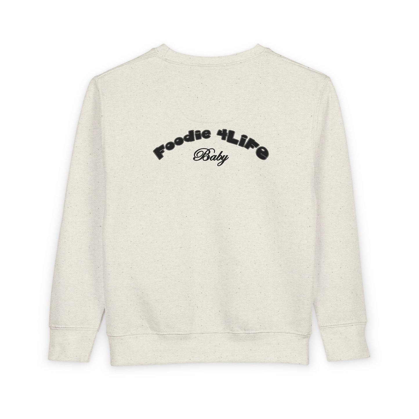 L.O.E.F Foodie 4Life Baby Sweatshirt  (Black)