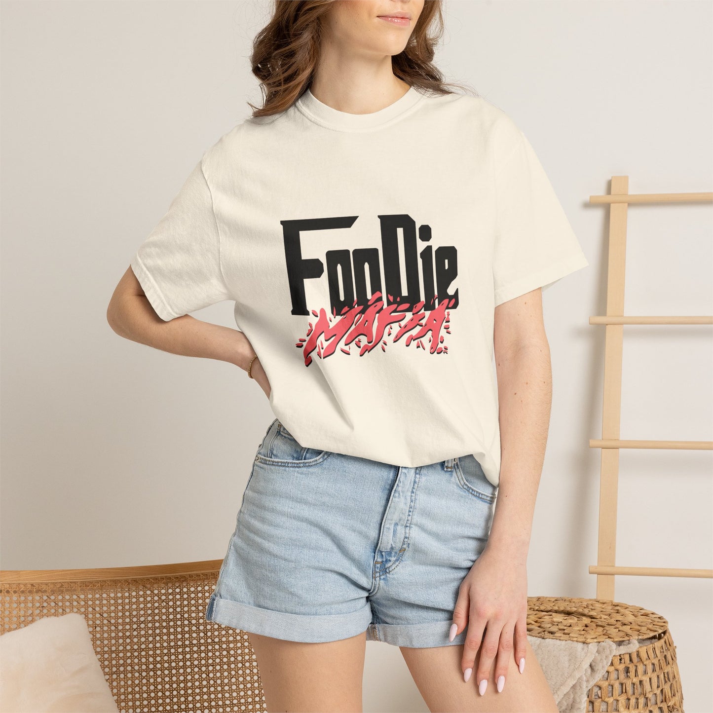 L.O.E.F Foodie Mafia Tee Shirt (Rust)
