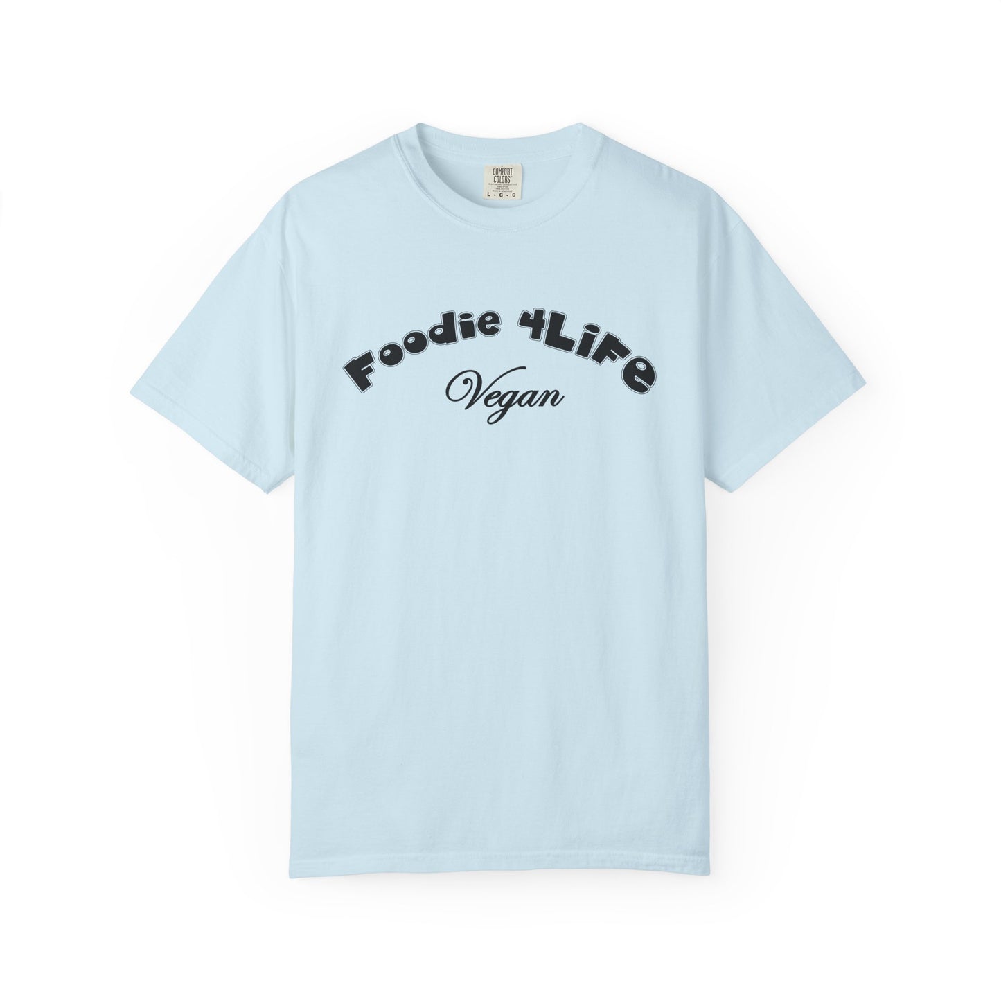 L.O.E.F Foodie 4Life Vegan Unisex Tee Shirt (Black)