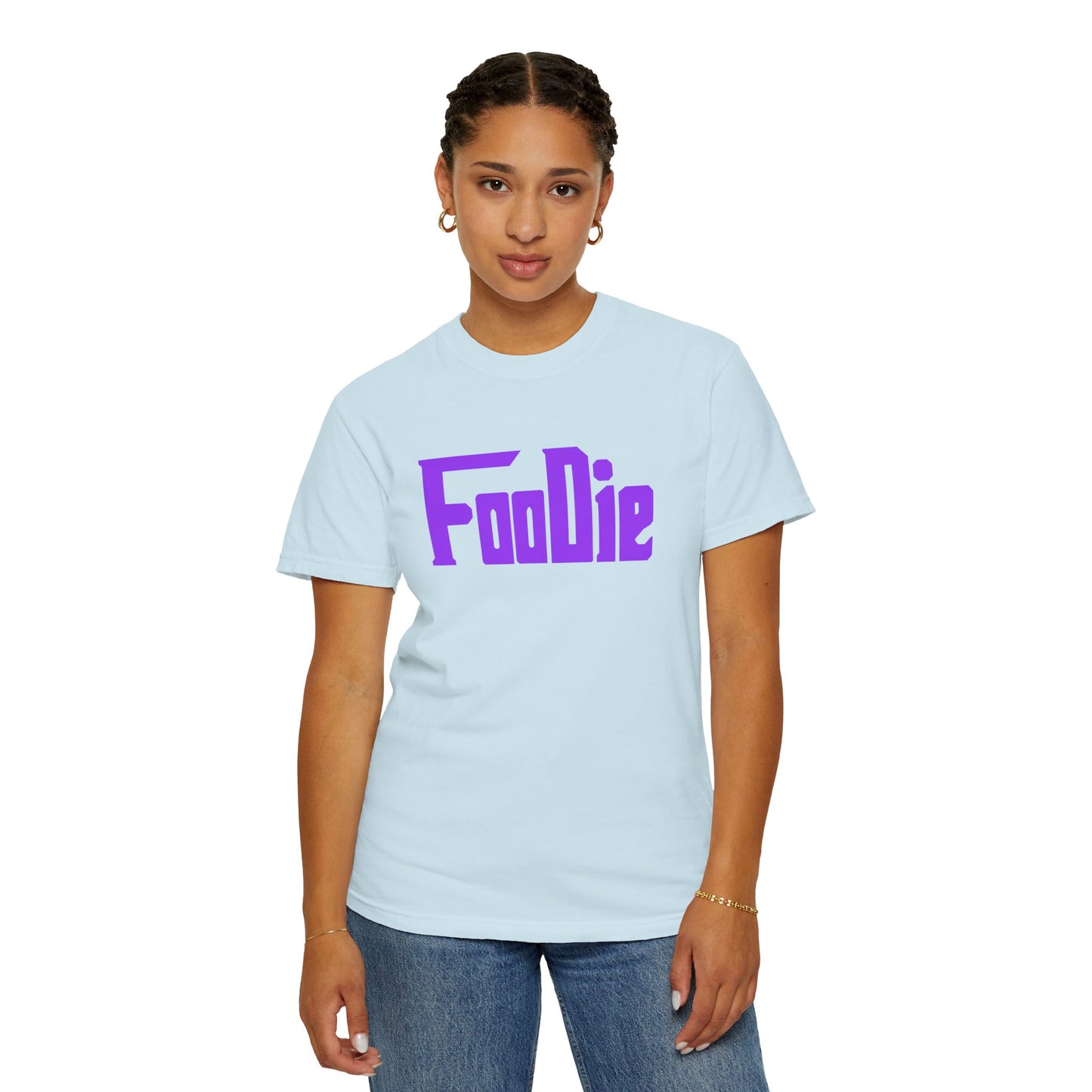 LO.E.F Foodie Unisex Tee Shirt (Bright Purple)