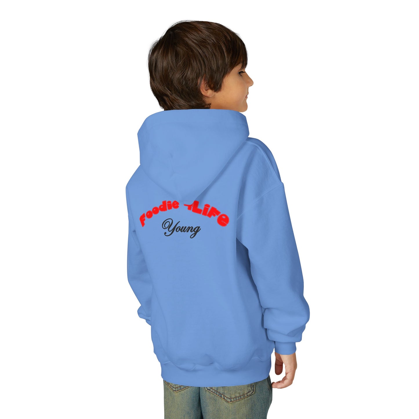 L.O.E.F Foodie 4Life Young Hoodie (Fiery Red)