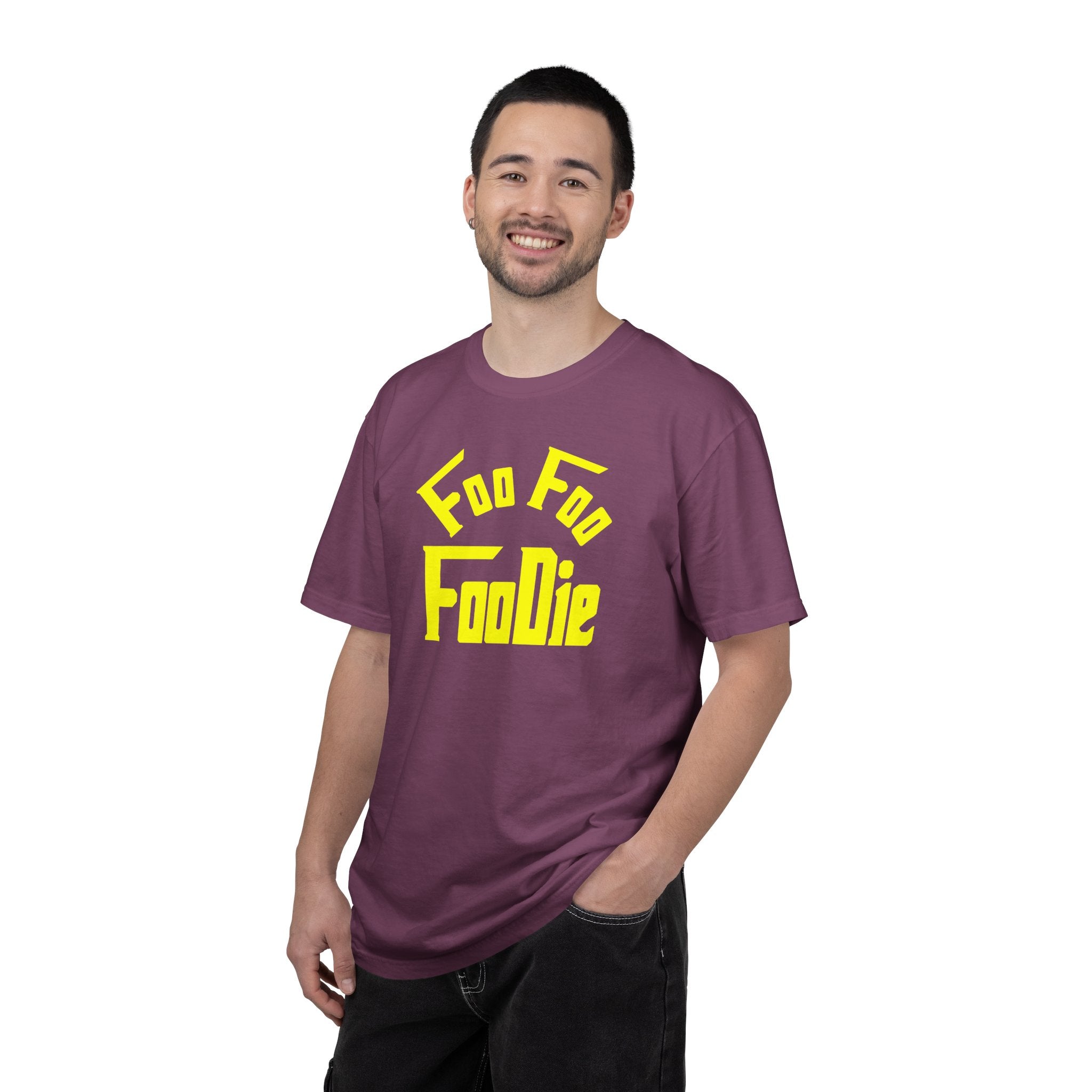 L.O.E.F FOO FOO FOODIE Unisex Tee shirt (Yellow)