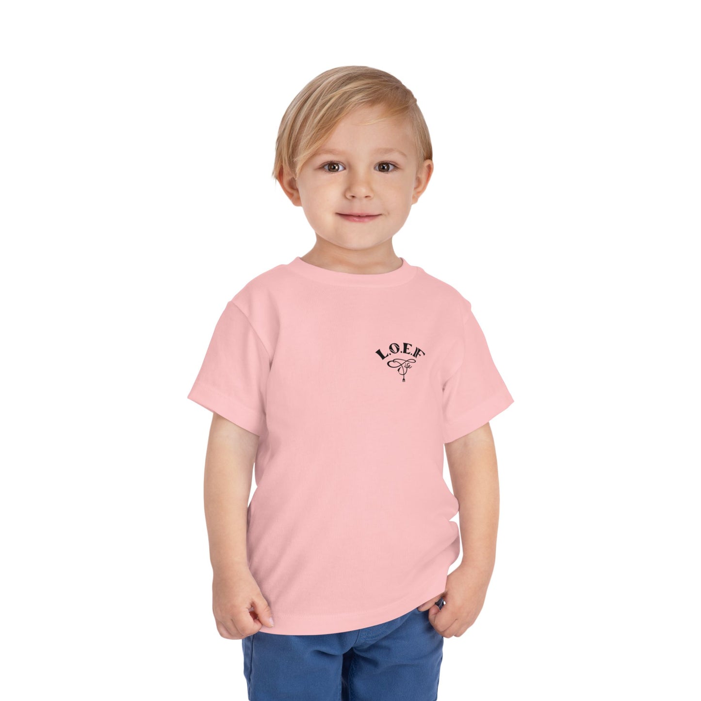 L.O.E.F Foodie 4Life Baby Short Sleeve Tee Shirt (Black)