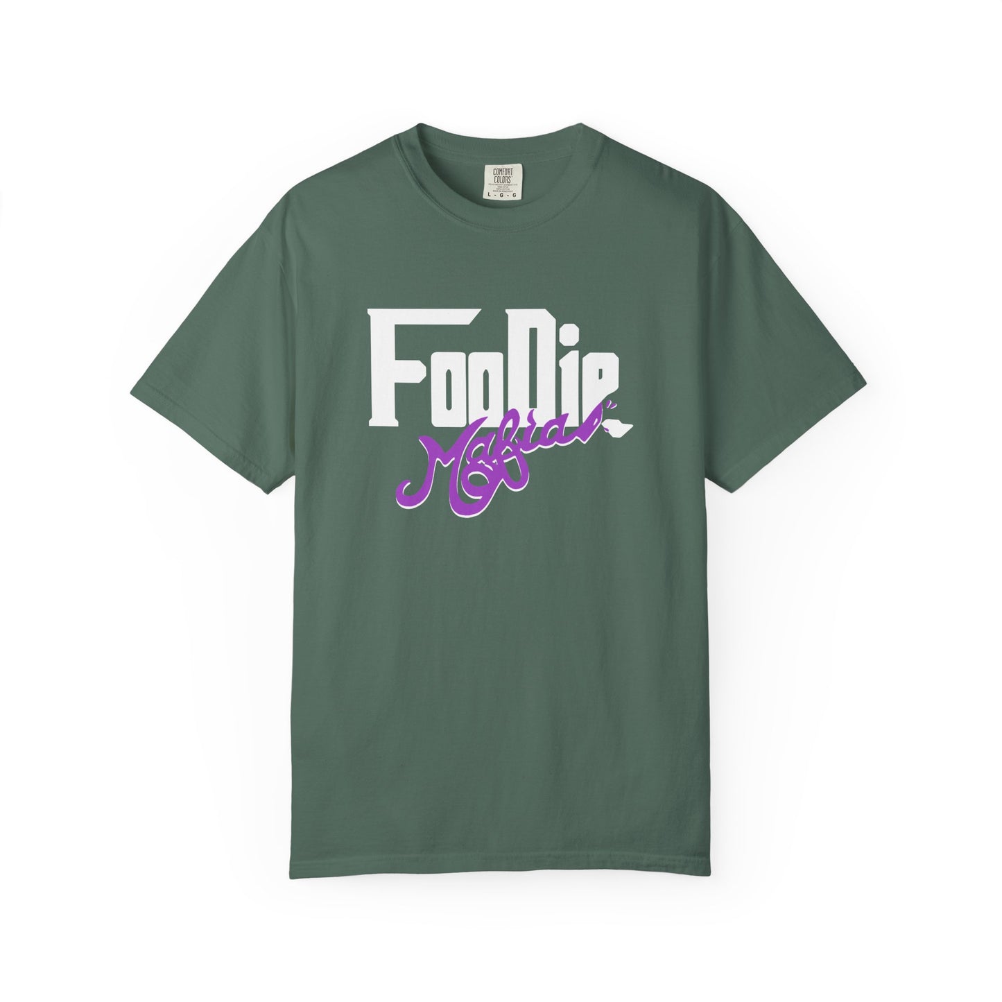 L.O.E.F Foodie Mafia Unisex Tee Shirt  (Purple)
