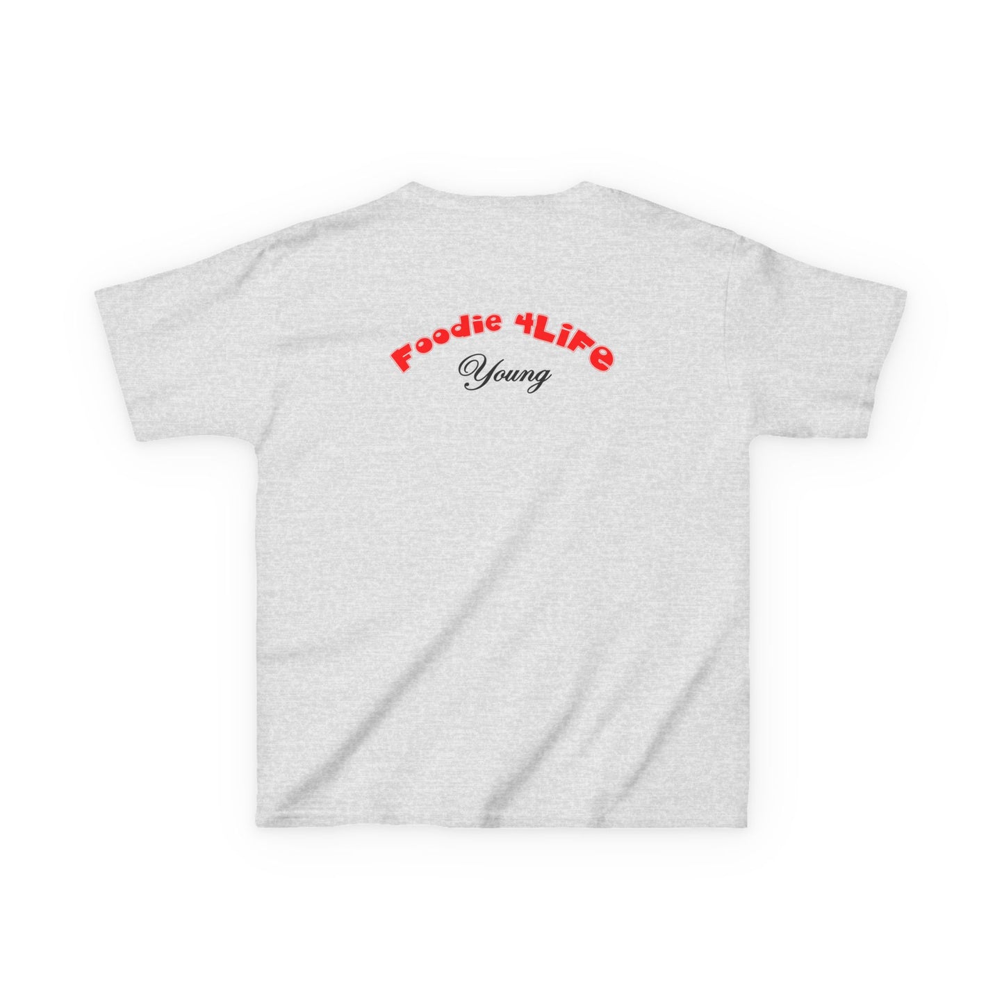 L.O.E.F Foodie 4Life Young Short Sleeve Tee (Fiery Red)