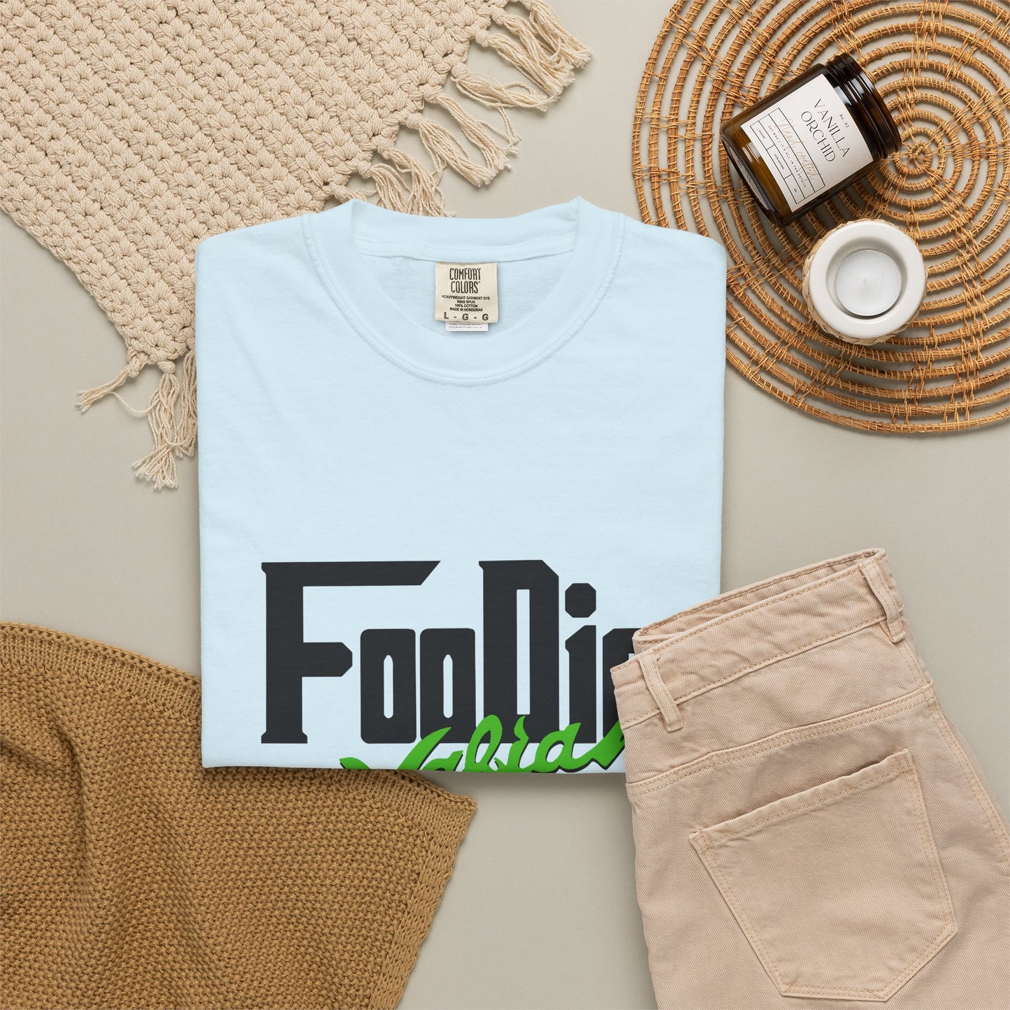 L.O.E.F Foodie Mafia Unisex Tee shirt (Kelly Green)