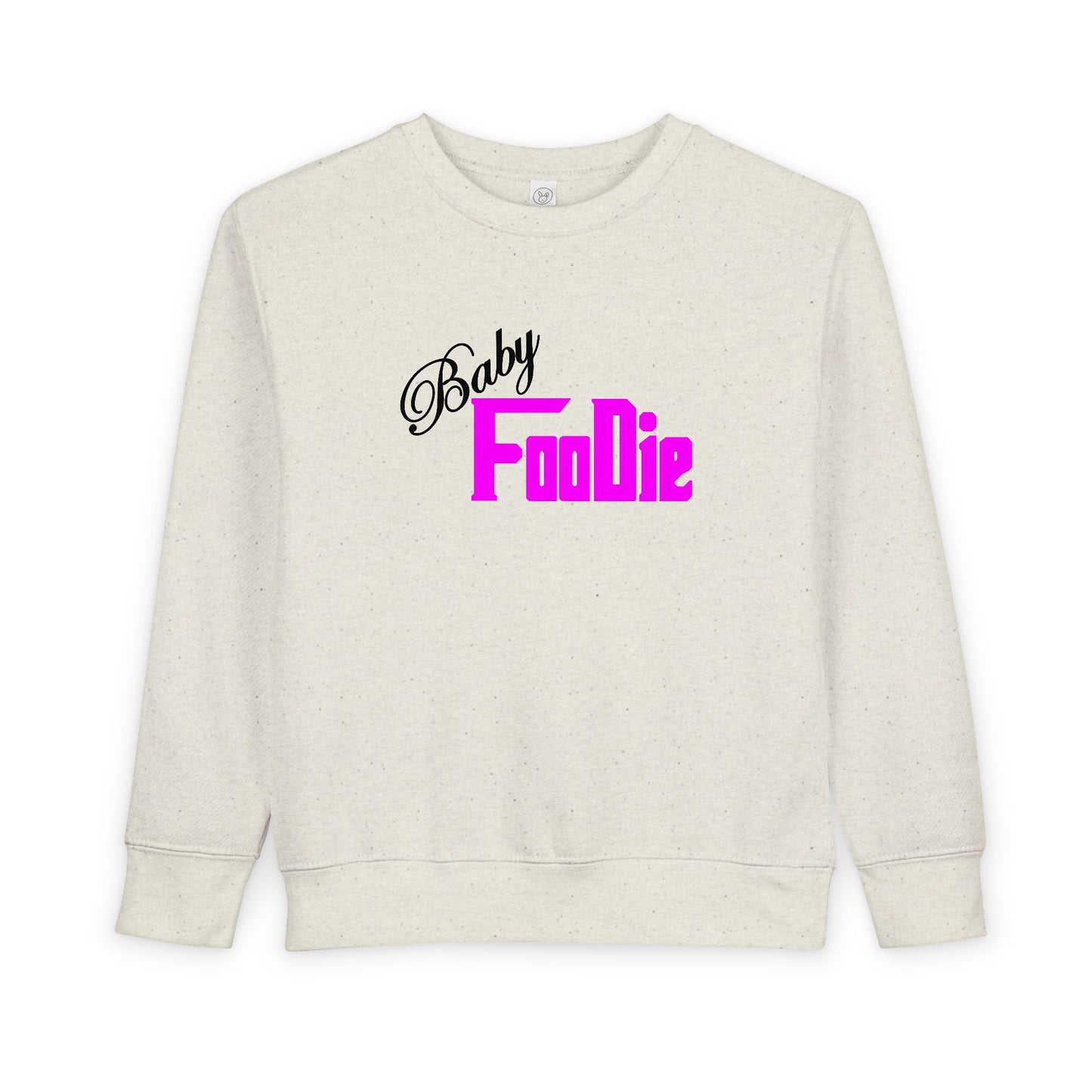 L.O.E.F Baby Foodie Toddler Sweatshirt (Fuchsia)