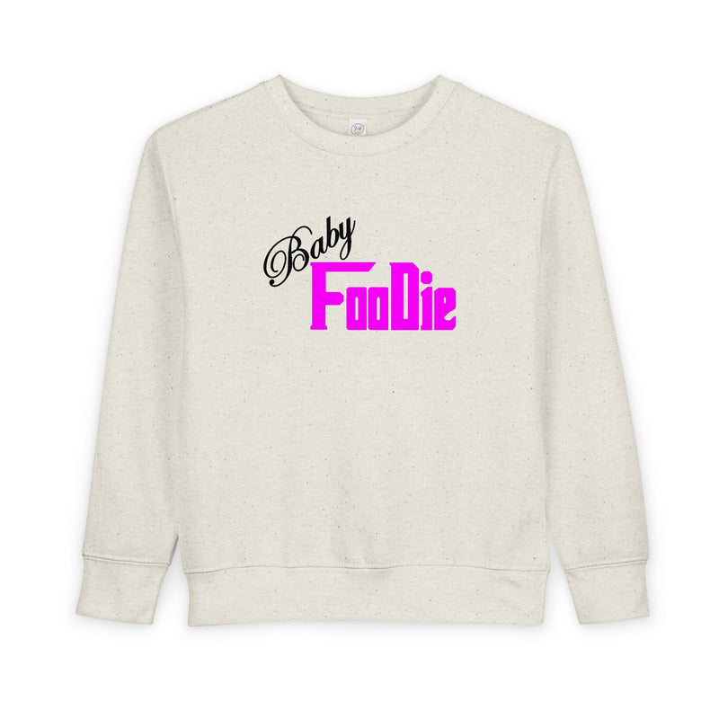 L.O.E.F Baby Foodie Toddler Sweatshirt (Fuchsia)