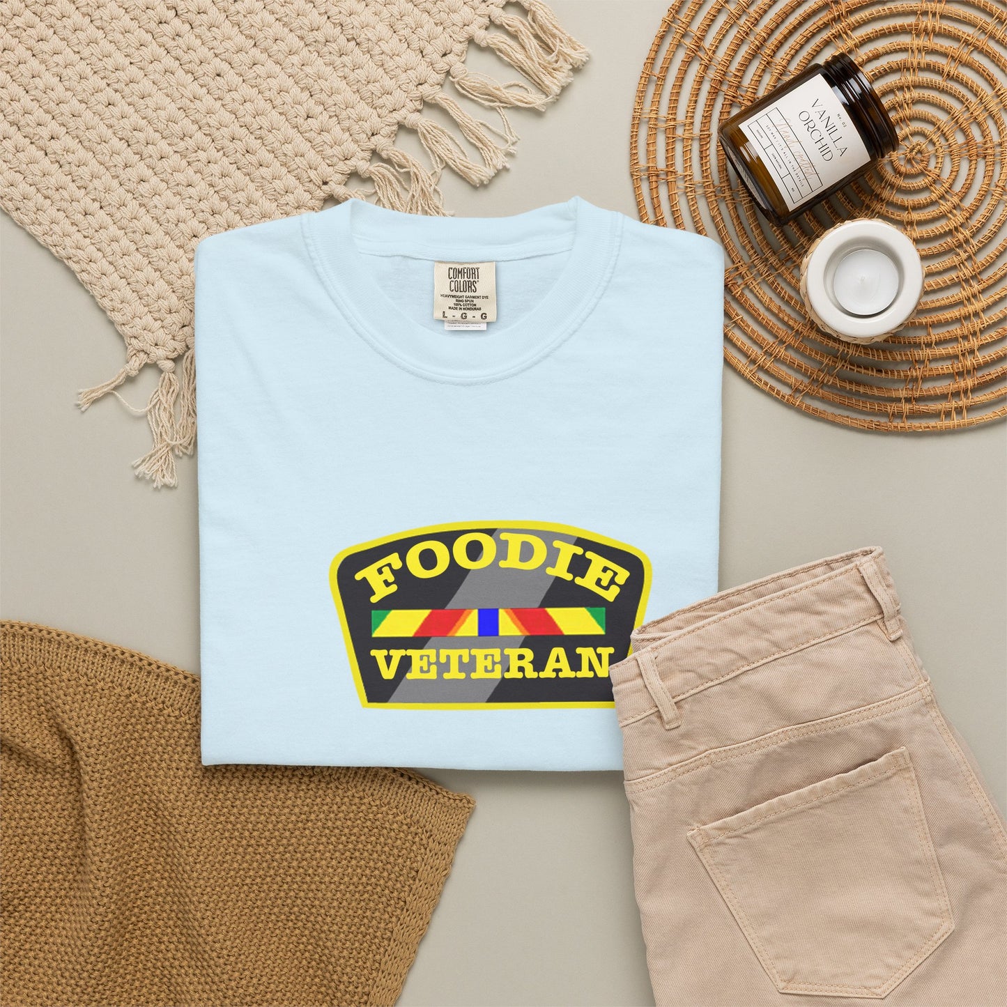 L.O.E.F Foodie Veteran Tee Shirt