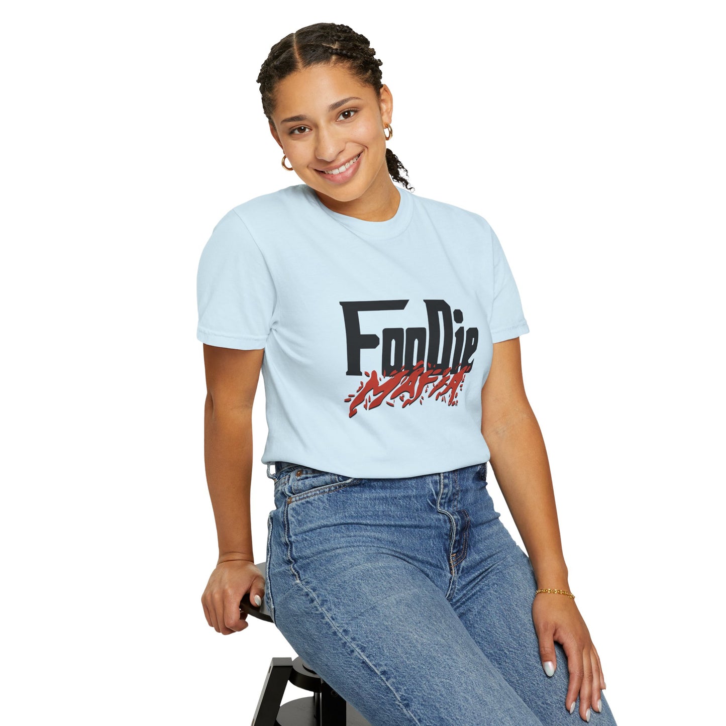 L.O.E.F Foodie Mafia Unisex Tee Shirt (Blood Orange)