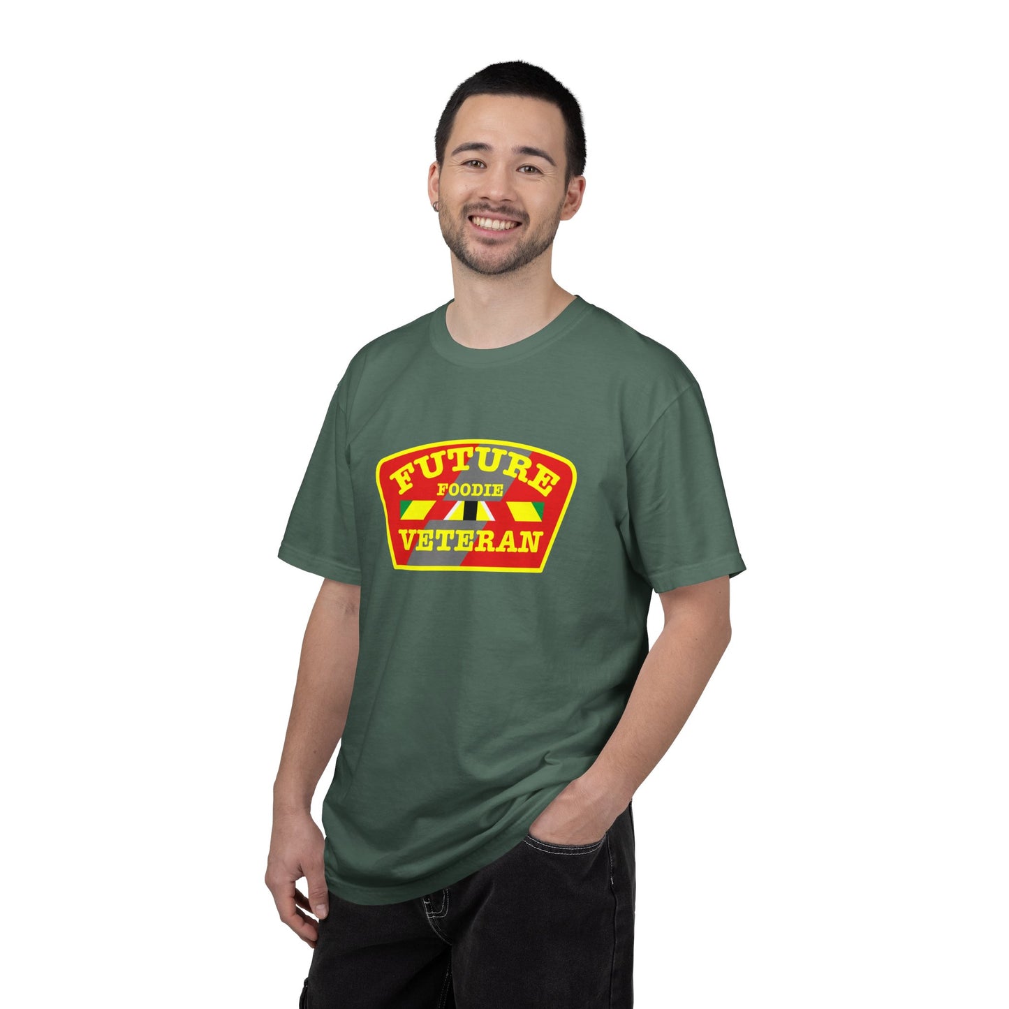L.O.E.F Future Foodie Veteran Unisex Tee Shirt (Yellow)