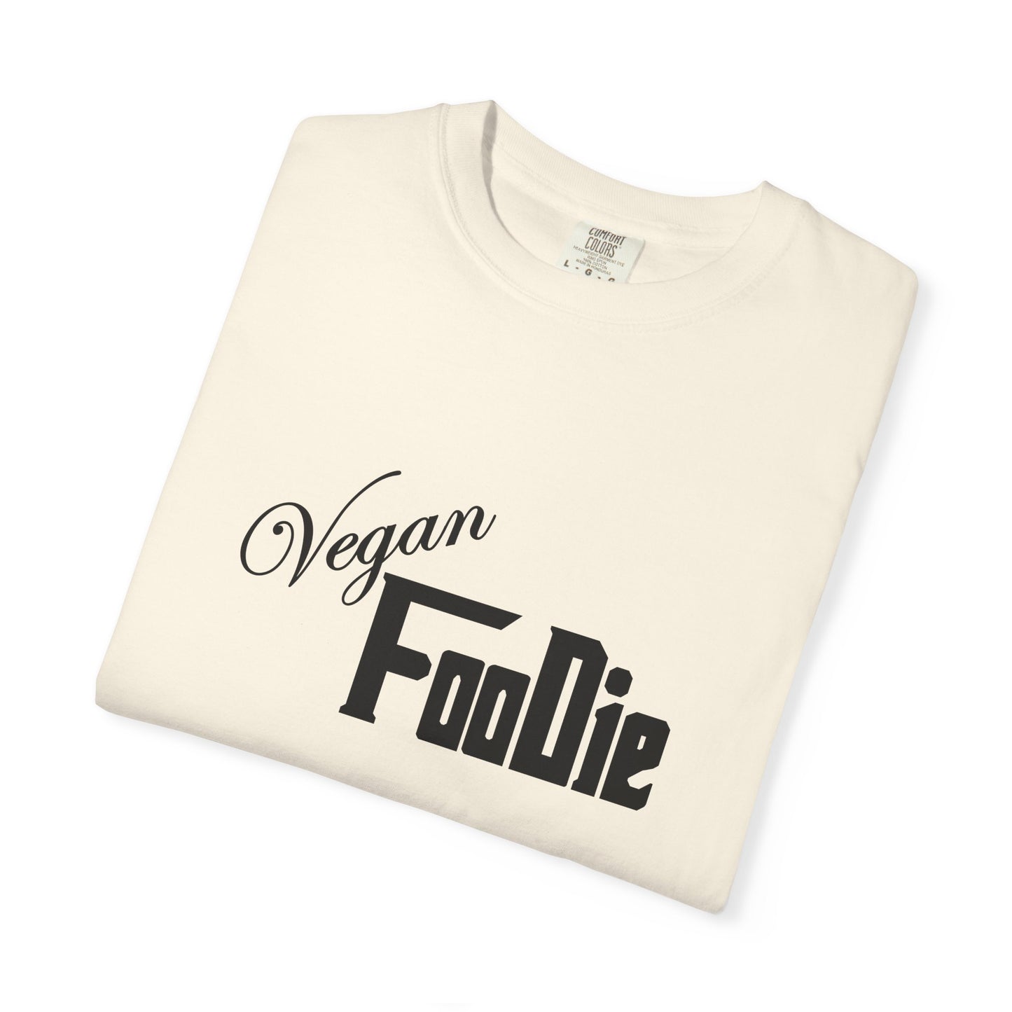 L.O.E.F Unisex Vegan Foodie Tee Shirt (Black)