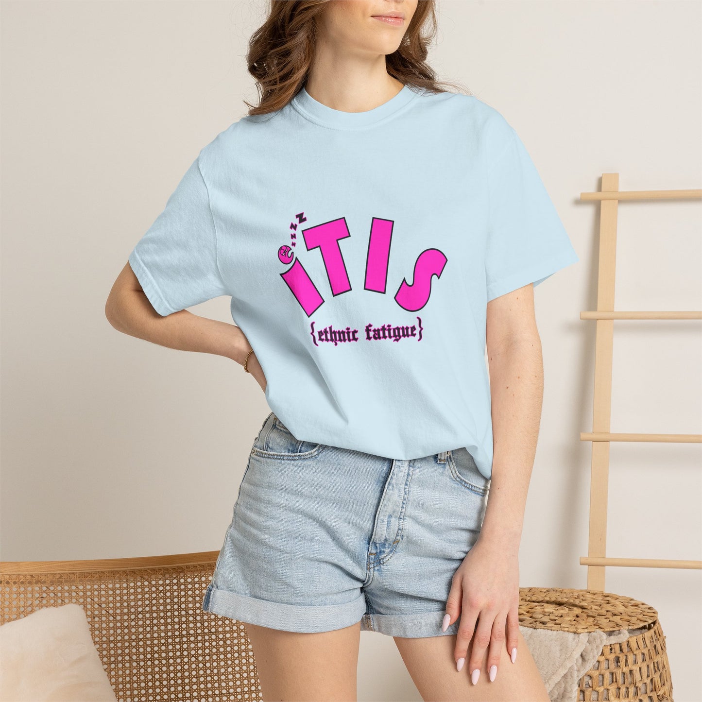 L.O.E.F ITIS Unisex Tee shirt (Pink)