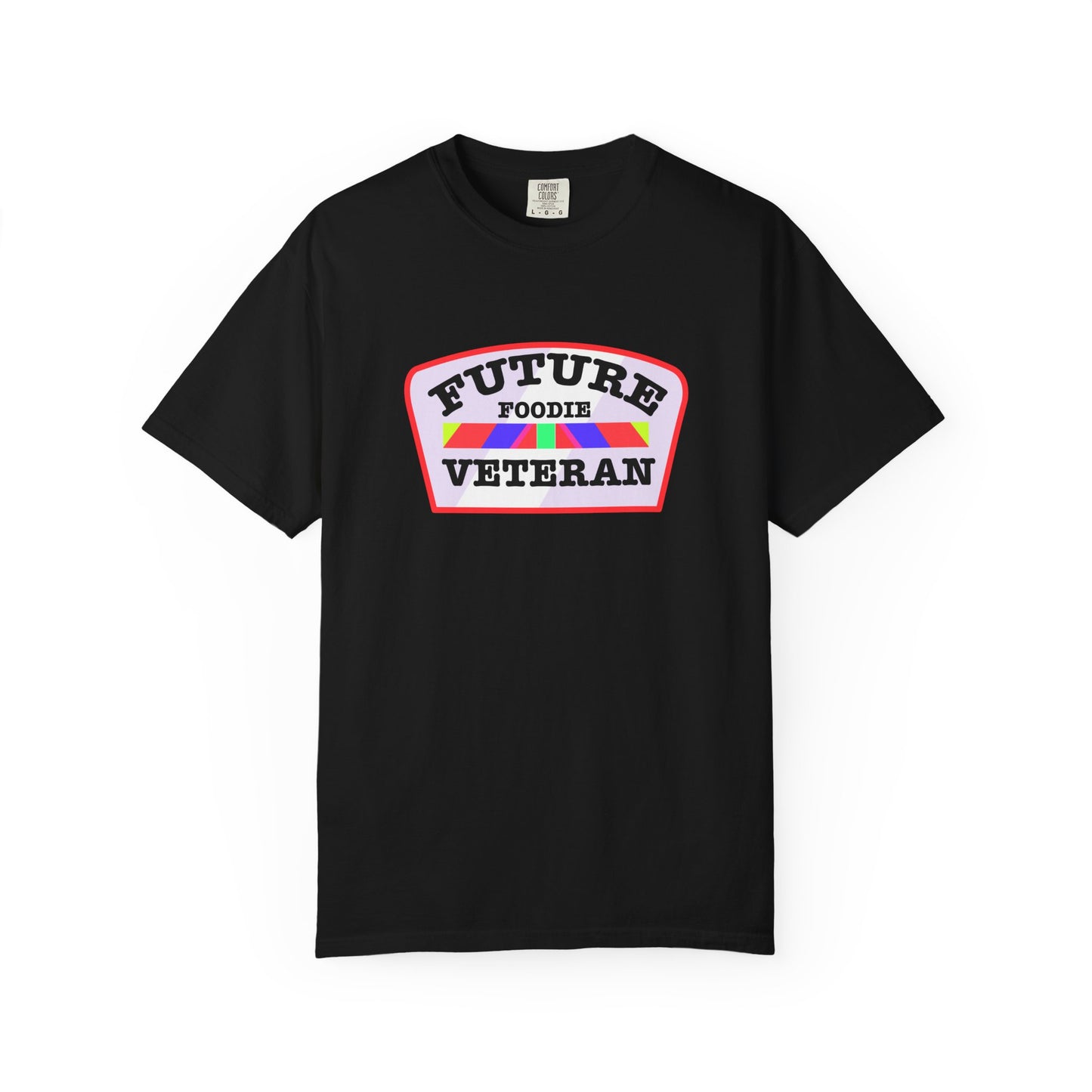 L.O.E.F Future Foodie Veteran Unisex Tee Shirt (Soft Pink)