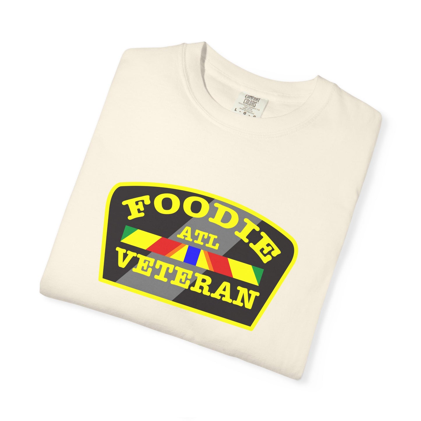 L.O.E.F Foodie Veteran ATL Unisex Tee Shirt (Yellow)