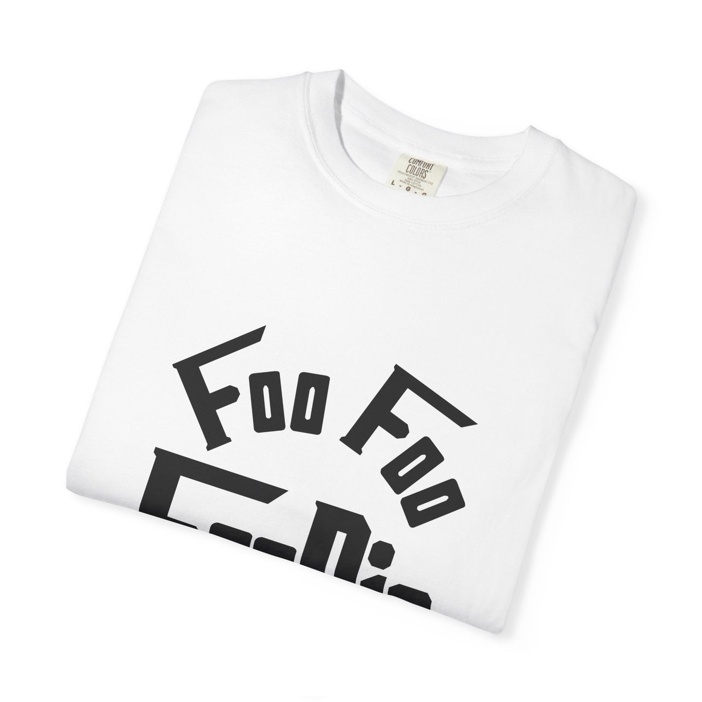 L.O.E.F FOO FOO FOODIE Unisex Tee shirt(Black)