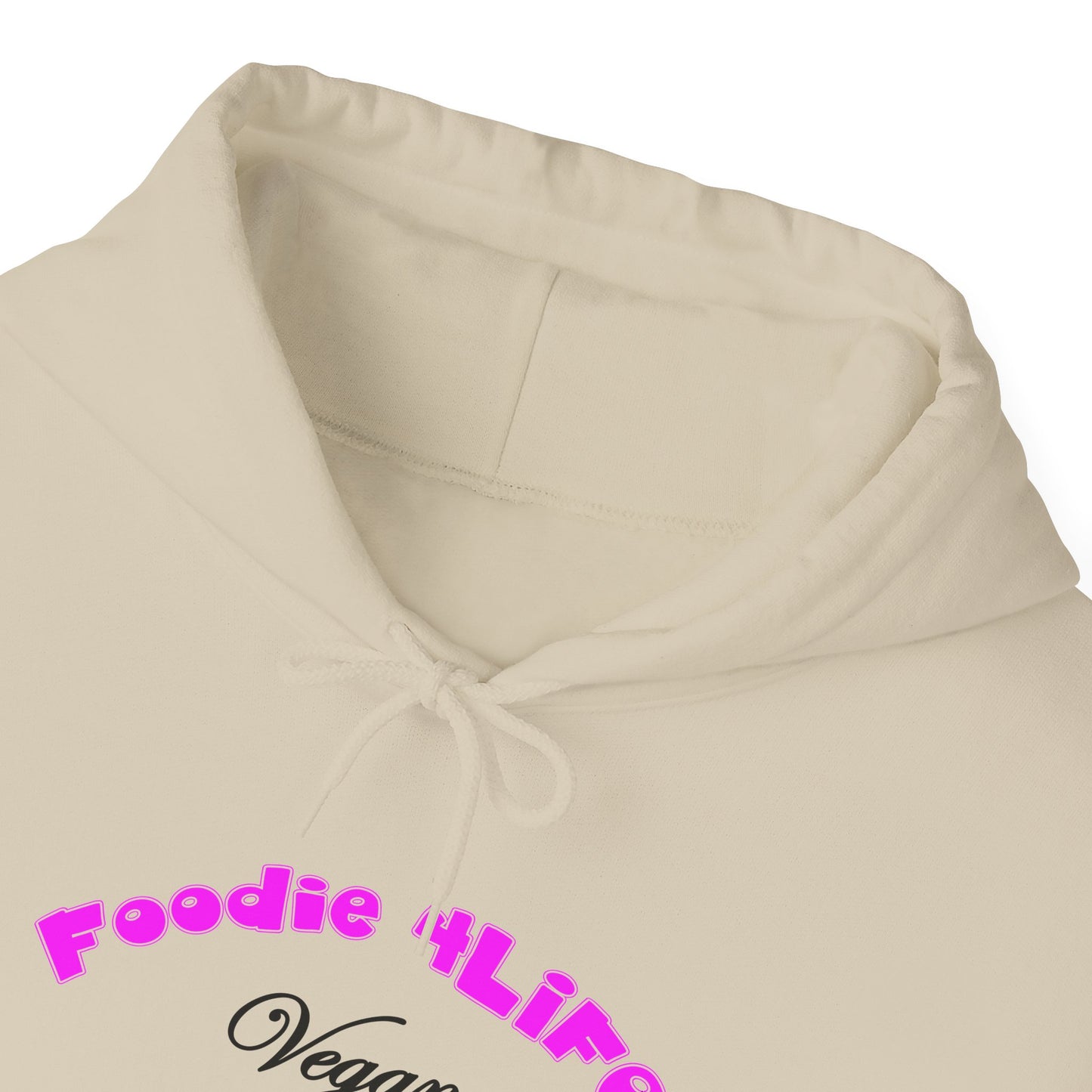 L.O.E.F Foodie 4Life Vegan Hoodie (Fuchsia)