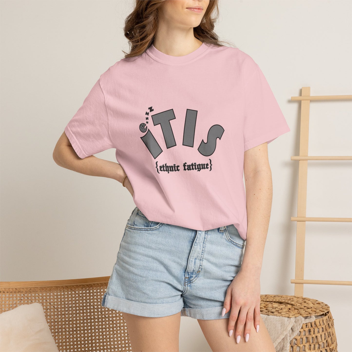 L.O.E.F ITIS Unisex Tee shirt (Gray)