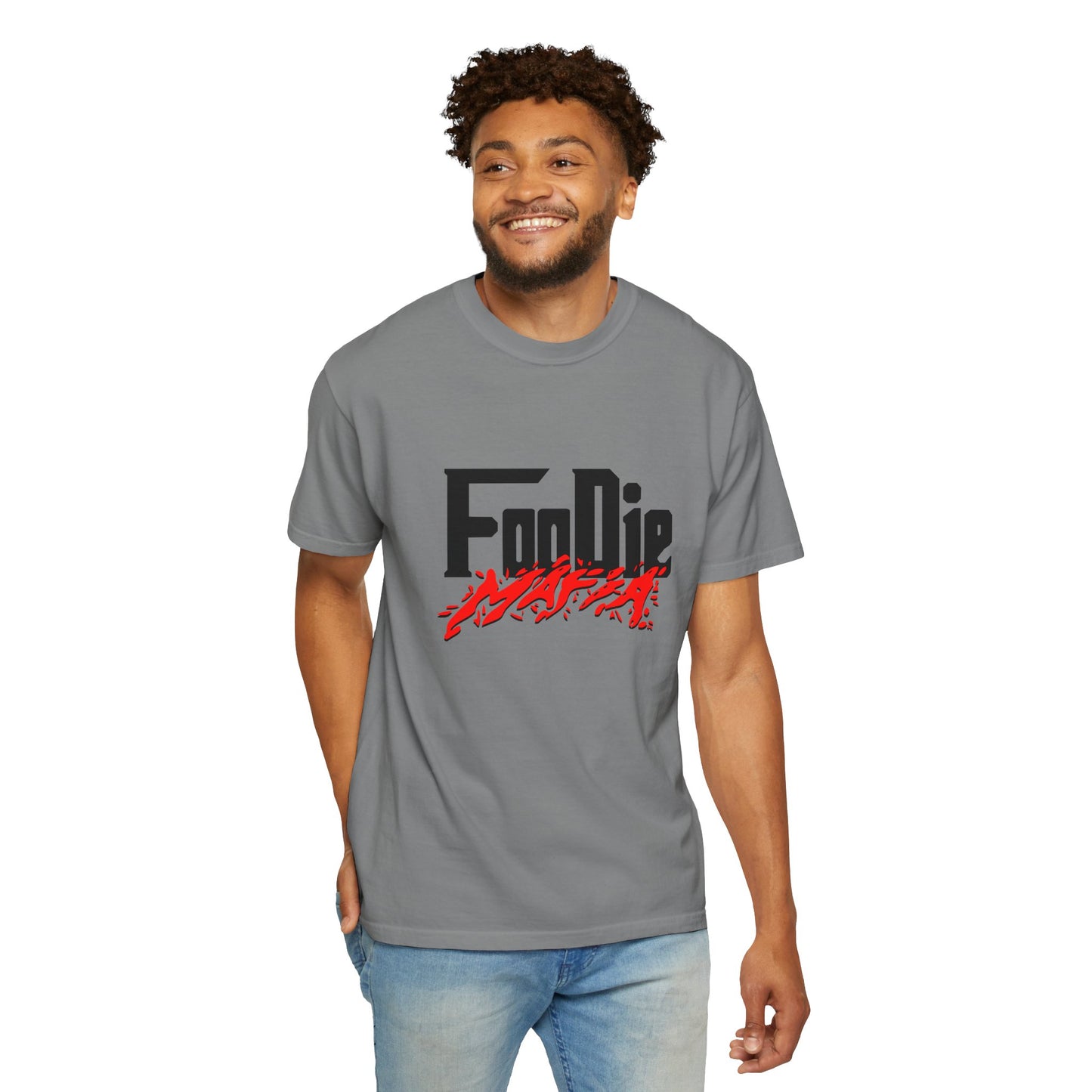 L.O.E.F Foodie Mafia Unisex Tee Shirt (Red)
